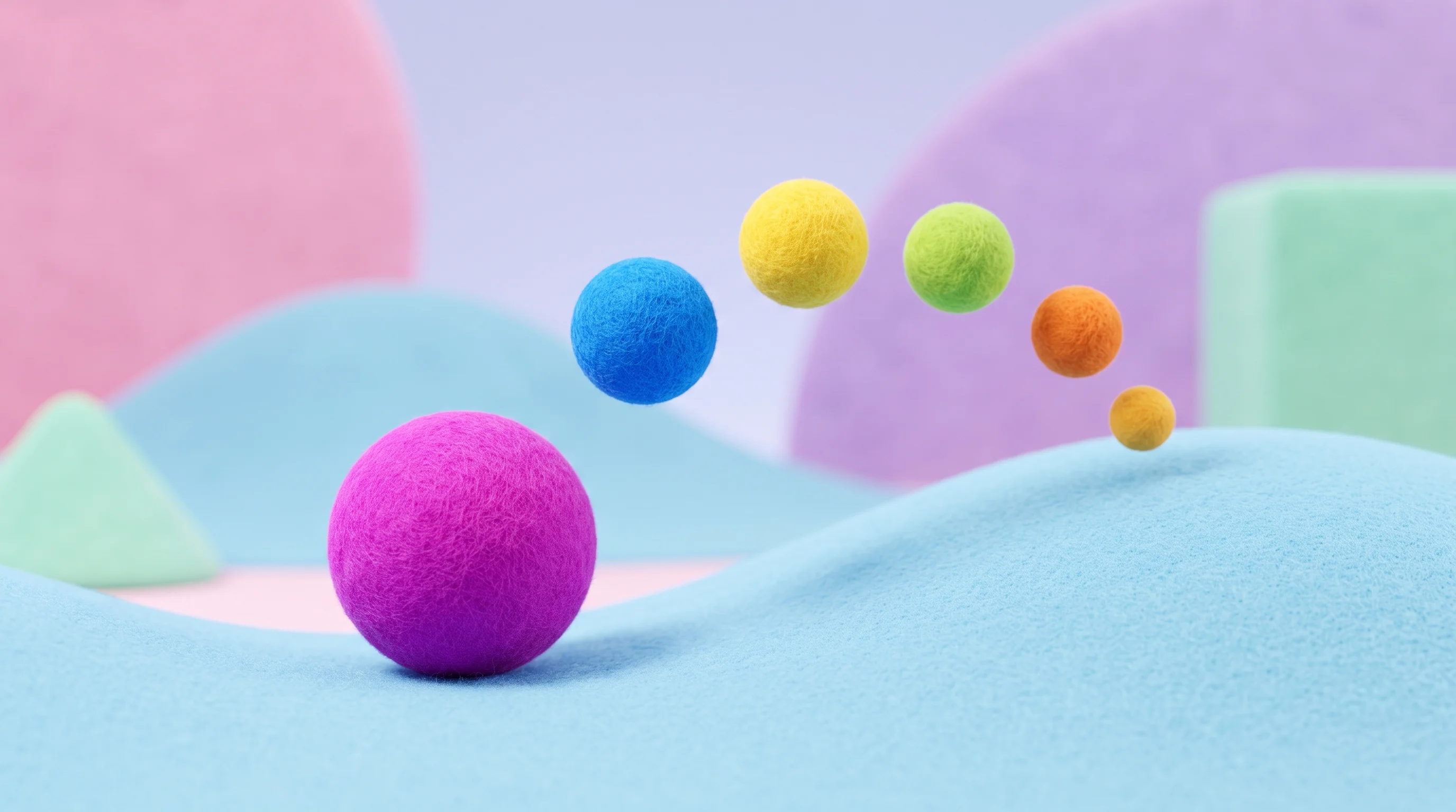 Digital illustration for article section "World Models Go Mainstream" in "How YC Startup Cuts AI Agent Costs 90% Using Self-Driving Tech" - A conceptual, minimalist 3D illustration representing a world model predicting physical states, feat...