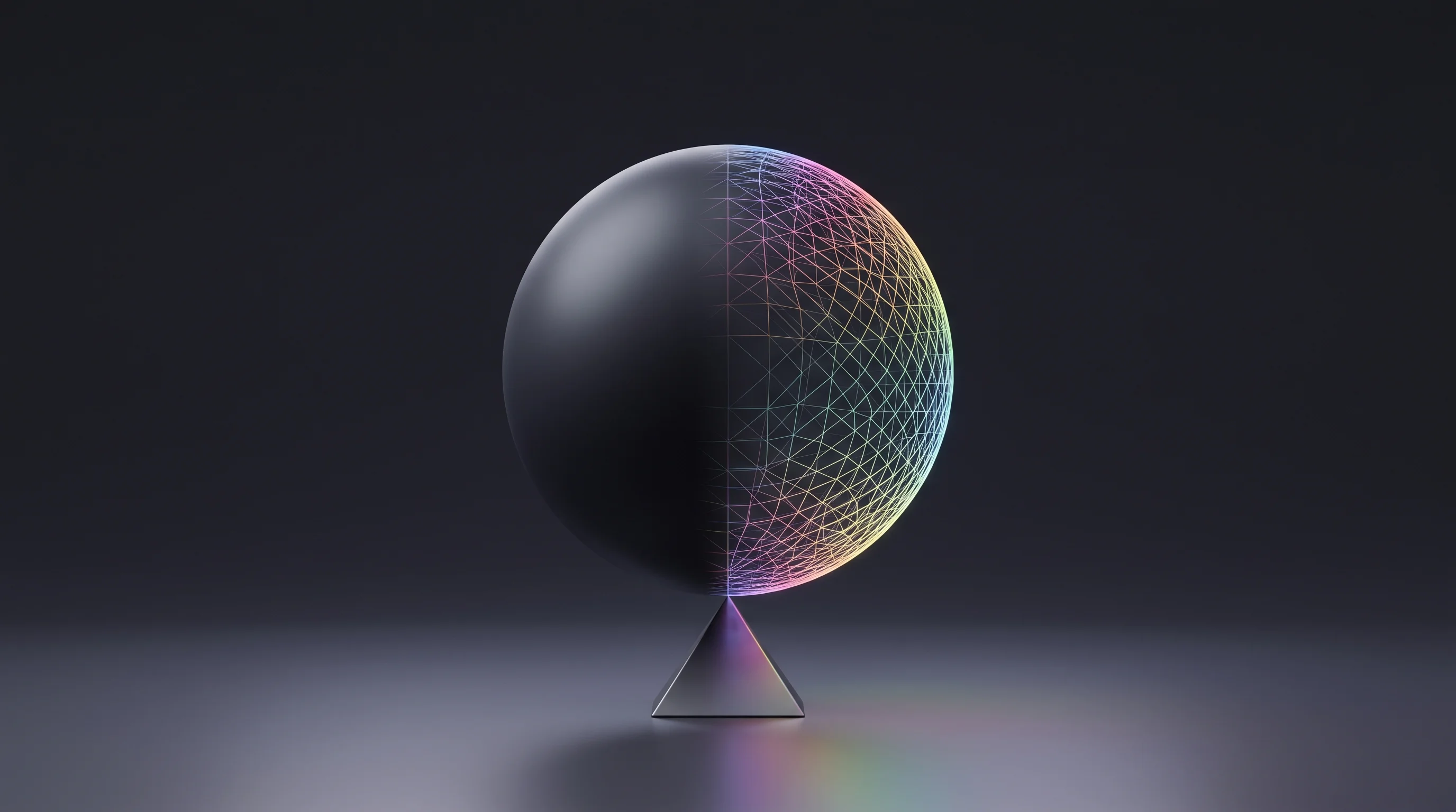 Digital illustration for article section "What Happens Next" in "YC-Backed Rekursiv.ai Claims 10,000x Cost Cut in AI Research" - A minimalist and conceptual visual representation of the tipping point in AI investment, featuring a...