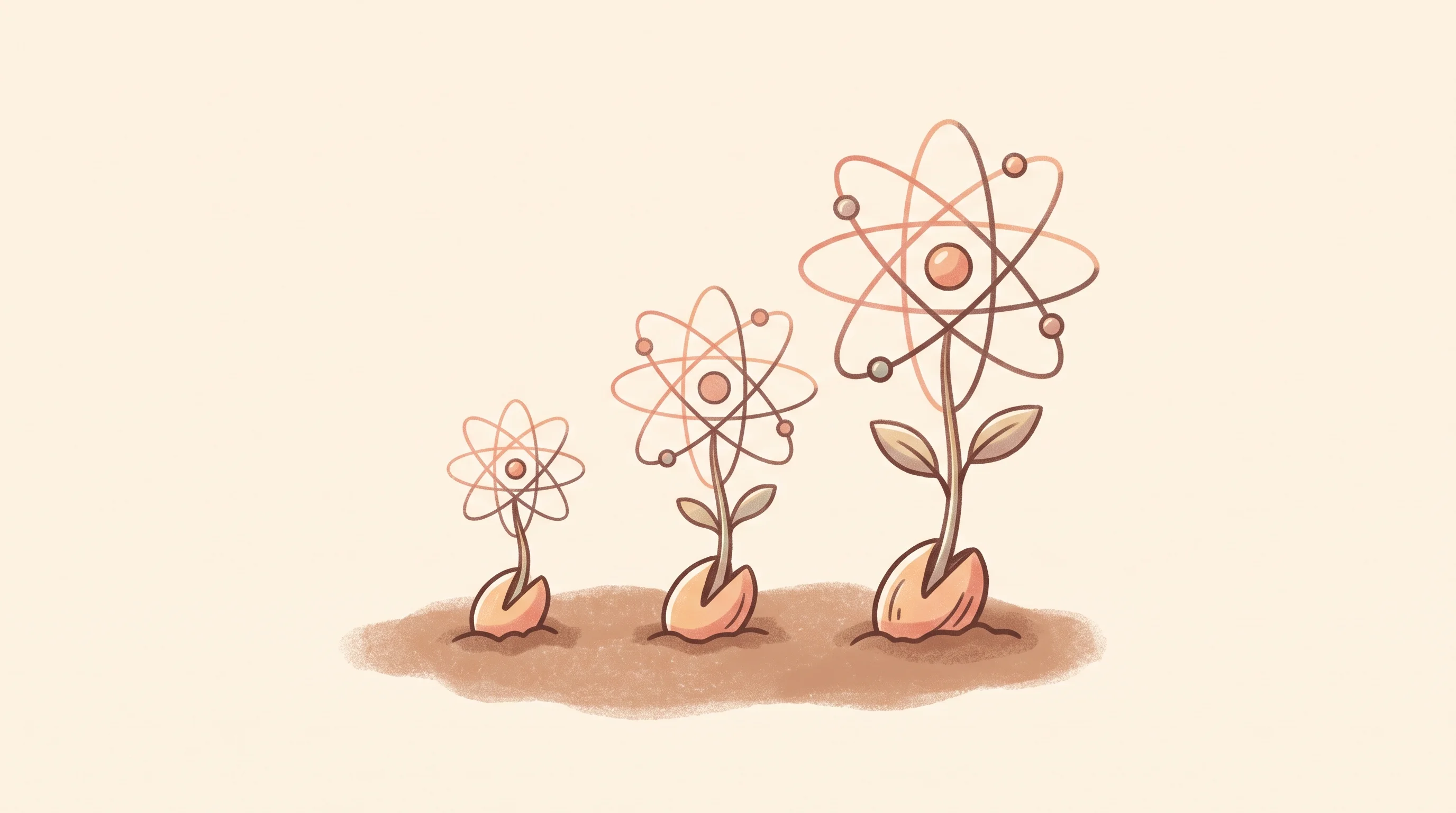 Digital illustration for article section "The Context That Mattered" in "Entropica Labs' $1.8M Seed: Building Quantum Computing Software" - A conceptual illustration representing financial seed investments in the quantum software industry, ...