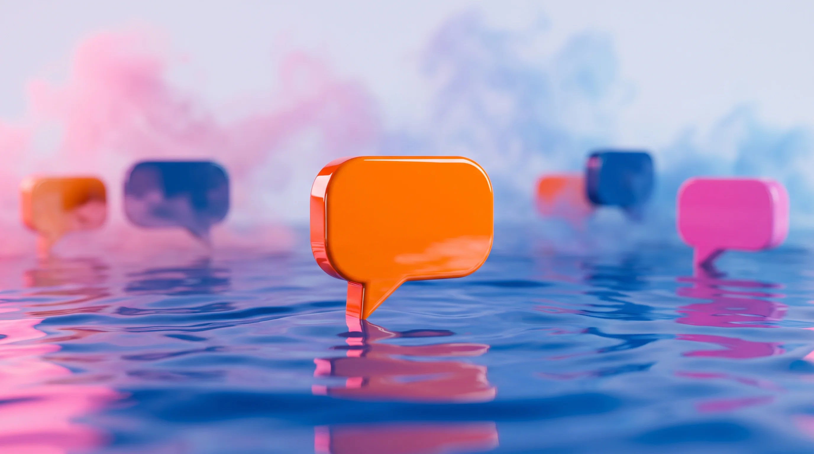 Digital illustration for article section "Crowded Territory" in "Cape Town's Cue Raises $5M for AI Customer Service Platform" - A conceptual, minimalist image representing a crowded competitive territory, featuring a single, sle...