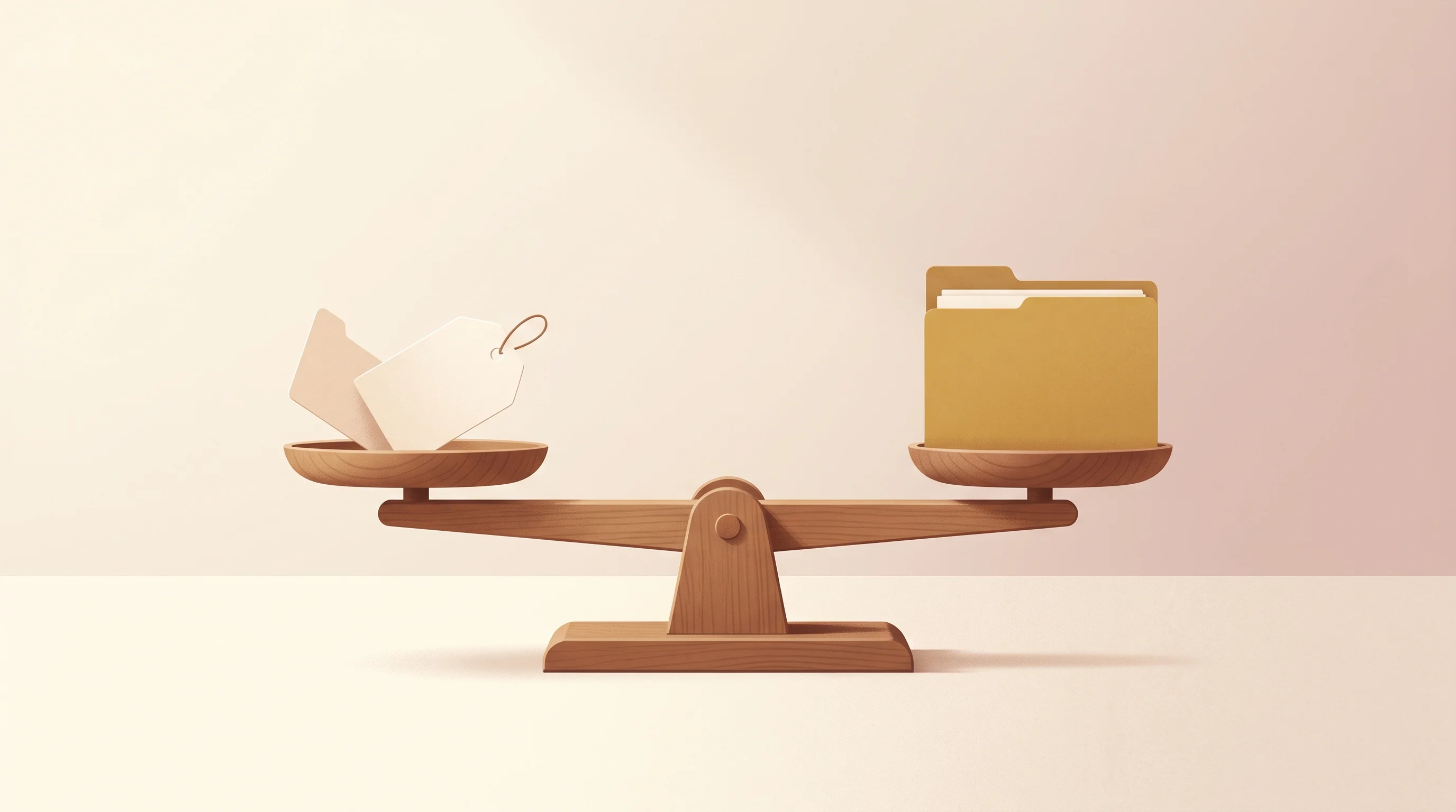 Digital illustration for article section "The Control-Convenience Tension" in "YC-Backed Egoist Machines Launches AI Passport for Cross-App Memory" - A minimalist, conceptual illustration representing the tension between user convenience and restrict...