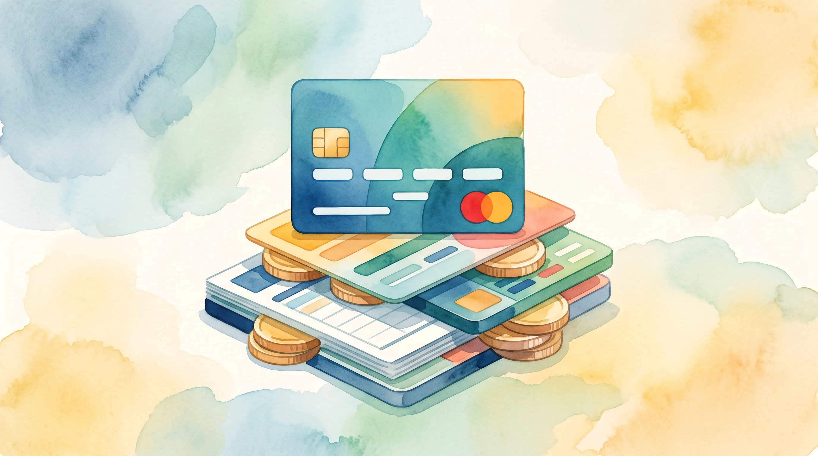 Digital illustration for article section "A Market Already Thick With Competitors" in "YC-Backed Florin Builds All-in-One Financial Platform for Startups" - A clean, minimal, and modern conceptual illustration representing a highly competitive financial mar...