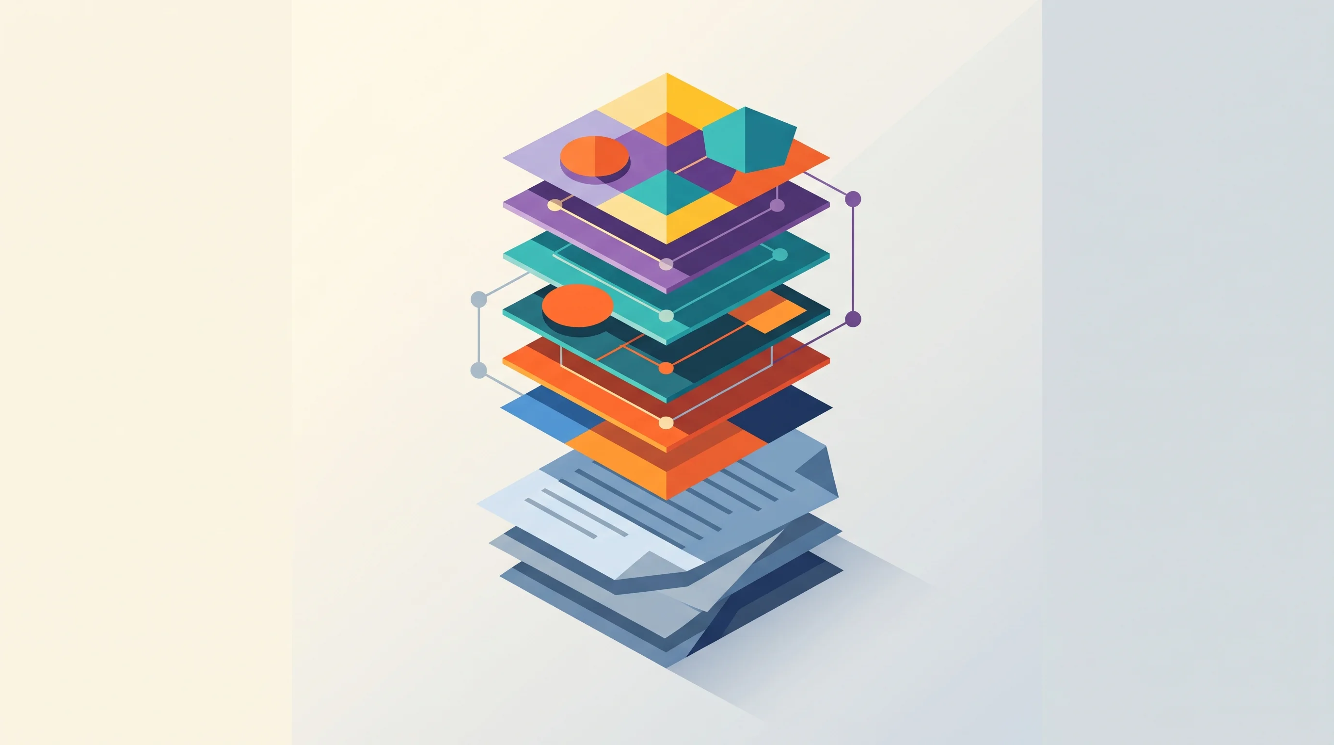Digital illustration for article section "What Comes Next" in "YC-Backed Graphify Brings On-Device Knowledge Graphs to Enterprise Code" - A conceptual, modern illustration representing "The Memory Layer" thesis and knowledge graphs, featu...