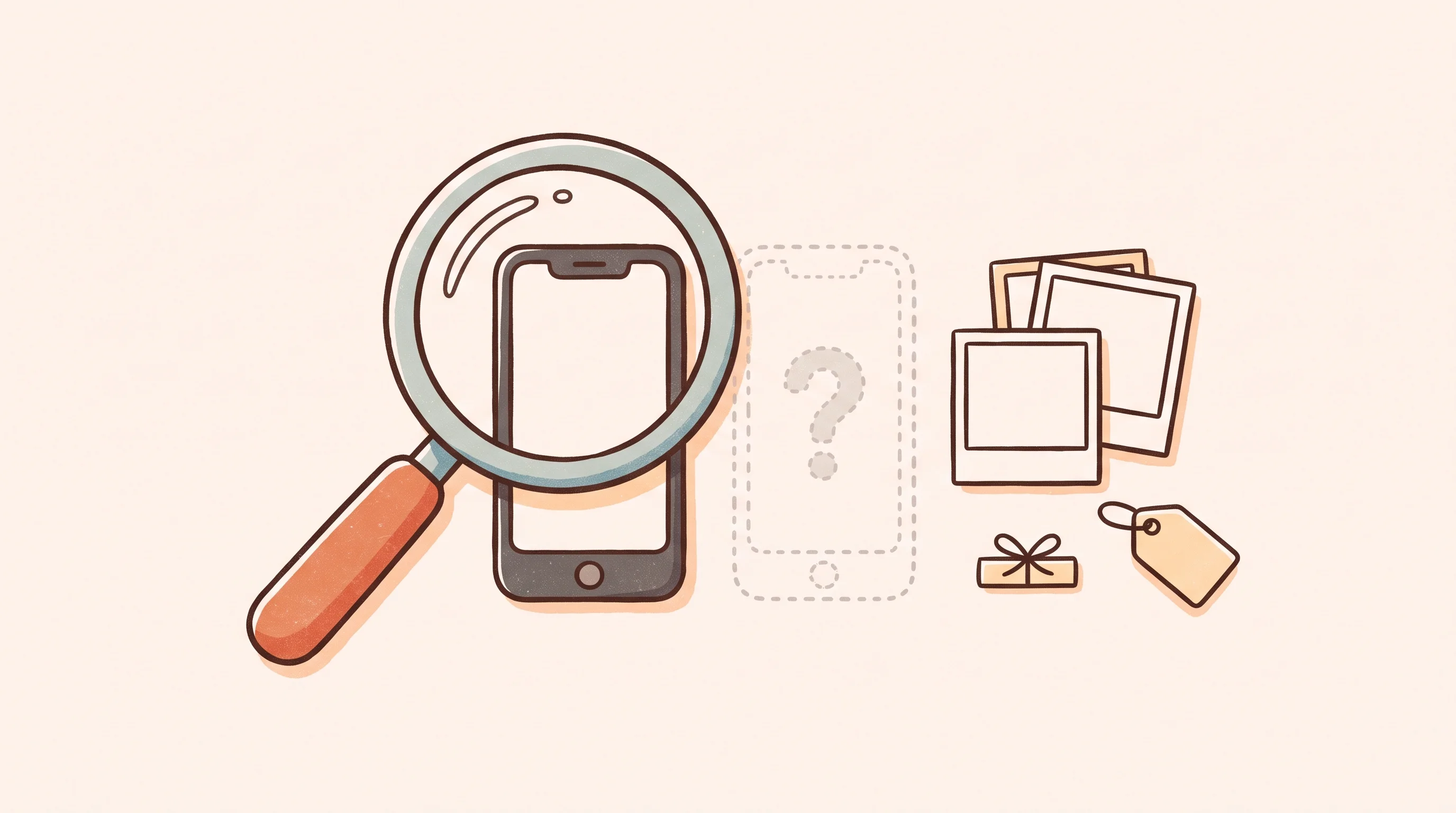 Digital illustration for article section "What We Still Don't Know" in "Ashneer Grover Launches Fund My Staff for Employee Loans" - A conceptual, minimalist illustration representing a search for missing information, featuring a lar...