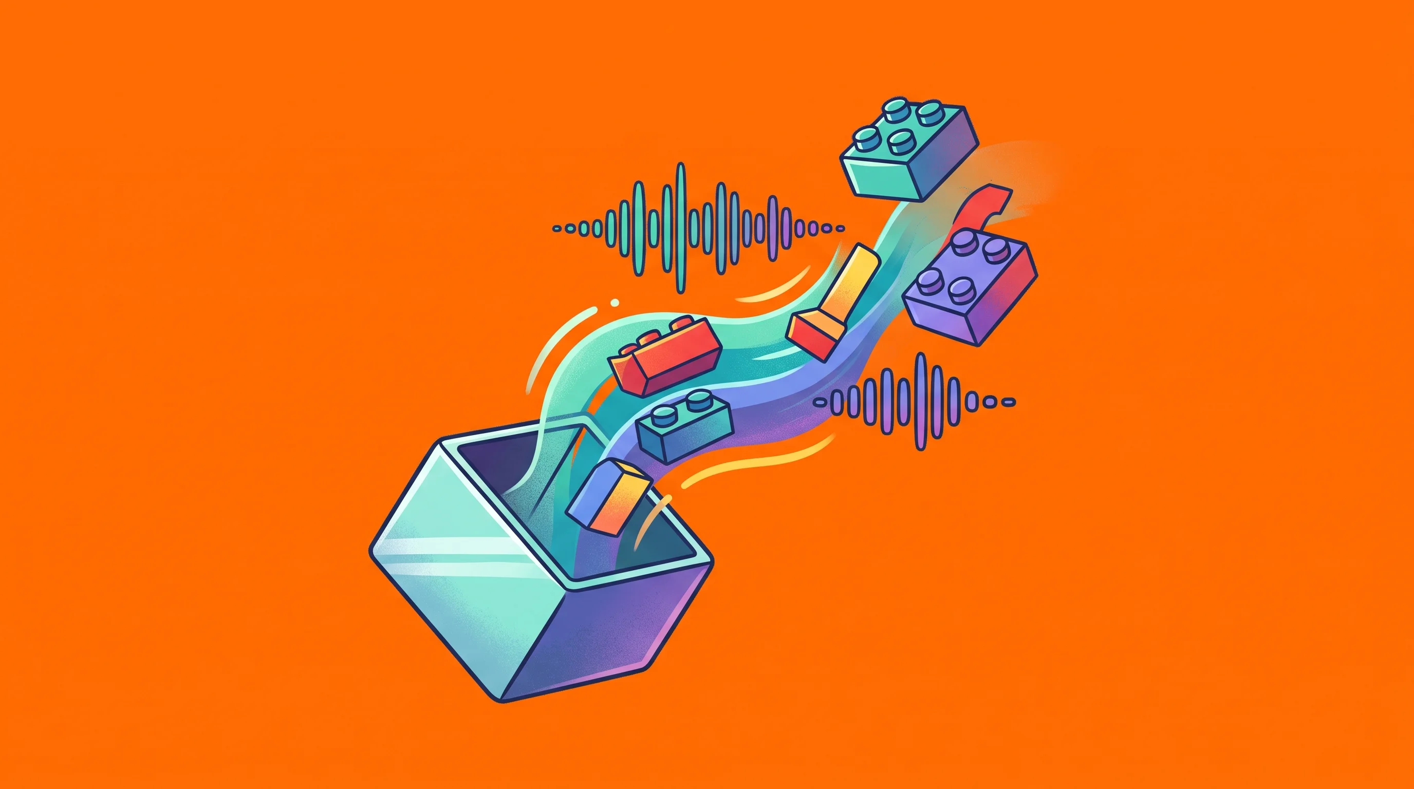 Digital illustration for article section "The Free Tier's Real Purpose" in "Fish Audio Launches S2.1 Pro Real-Time Voice Model, Raises $52M" - A stylized, modern illustration representing the concept of a free API tier and developer acquisitio...