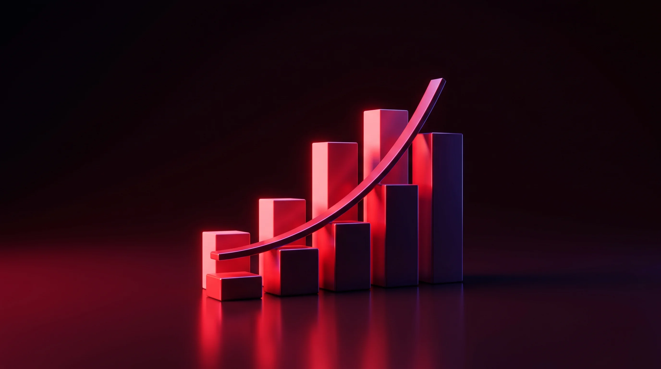 Digital illustration for article section "The Market Sizing Problem" in "AI Security Startups Raise $855M Across 150+ Seed Rounds in 2026" - A clean, minimalist 3D conceptual representation of market sizing and financial forecasting, featuri...
