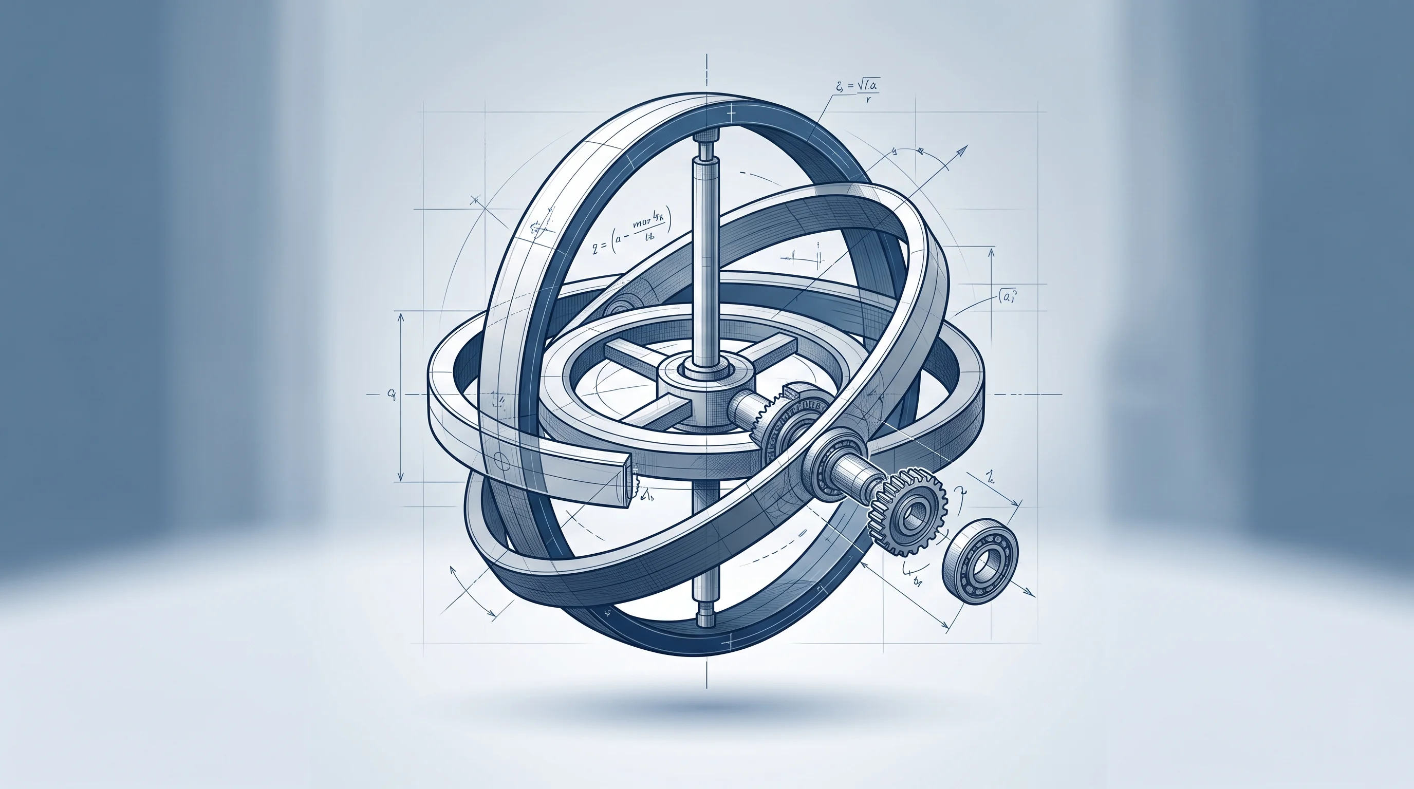 Digital illustration for article section "The Founders" in "YC's Waddle Labs Launches 'Claude Code for Robots' Platform" - A minimalist and professional conceptual image symbolizing the intersection of physics, mathematics,...