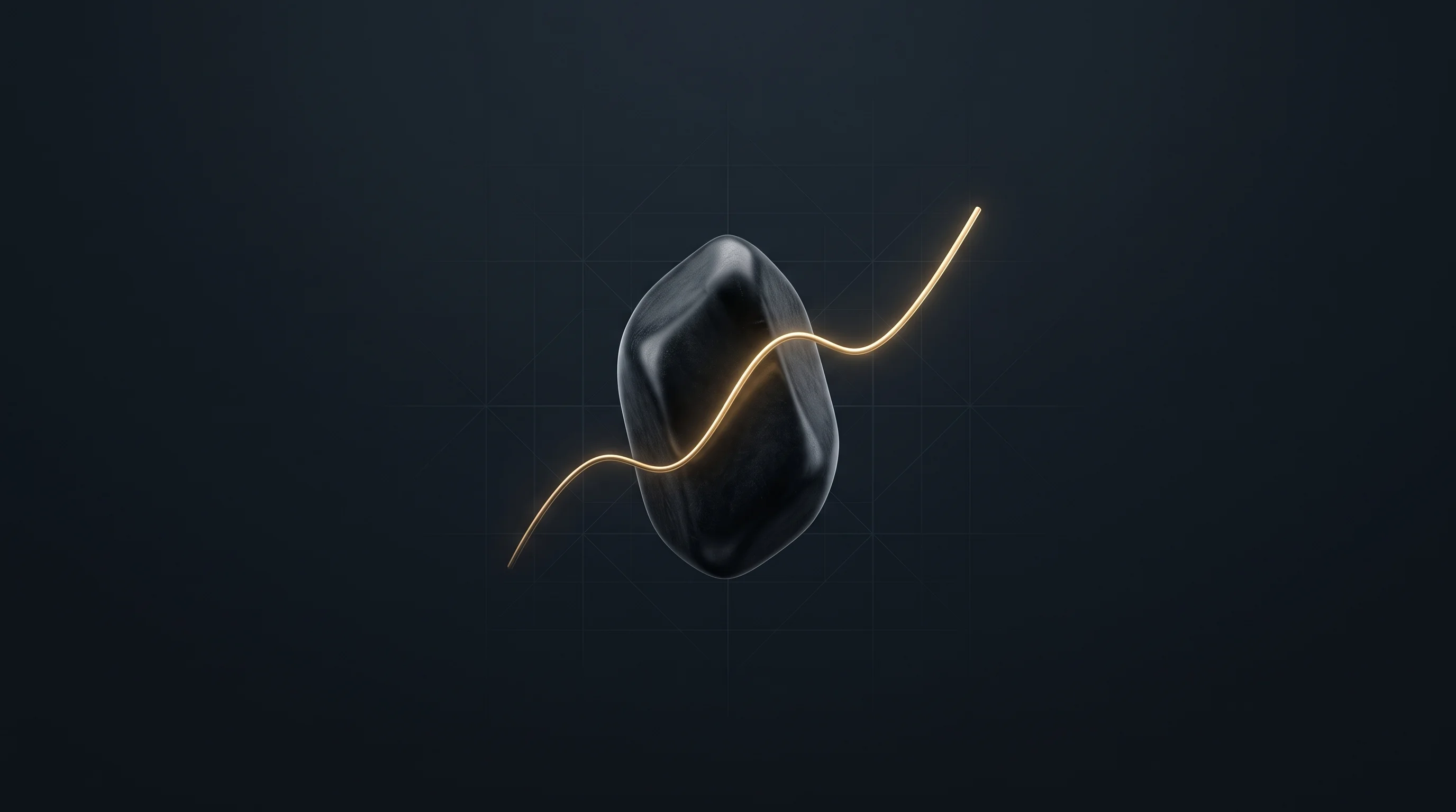 Digital illustration for article section "The Tools to Extract the Invisible" in "The AI Startup Mining 83% of Lab Data Scientists Throw Away" - A minimalist and highly conceptual visual representation of market growth in materials informatics, ...