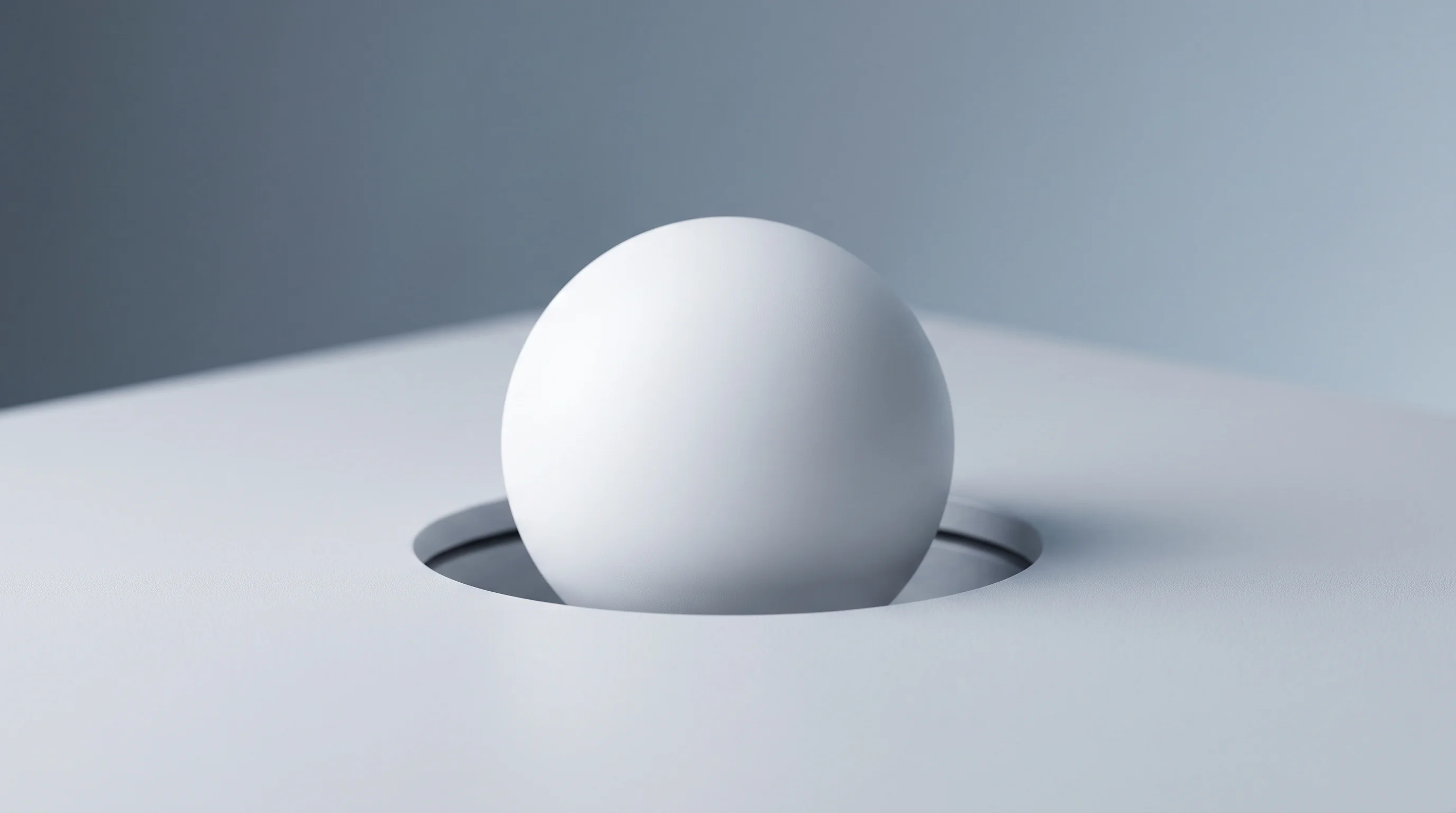 Digital illustration for article section "A Technical Pitch Built on Precision" in "Pangram Raises $9M to Fix AI Detection's False Positive Crisis" - A conceptual, highly precise minimalist image symbolizing flawless technical accuracy and near-zero ...