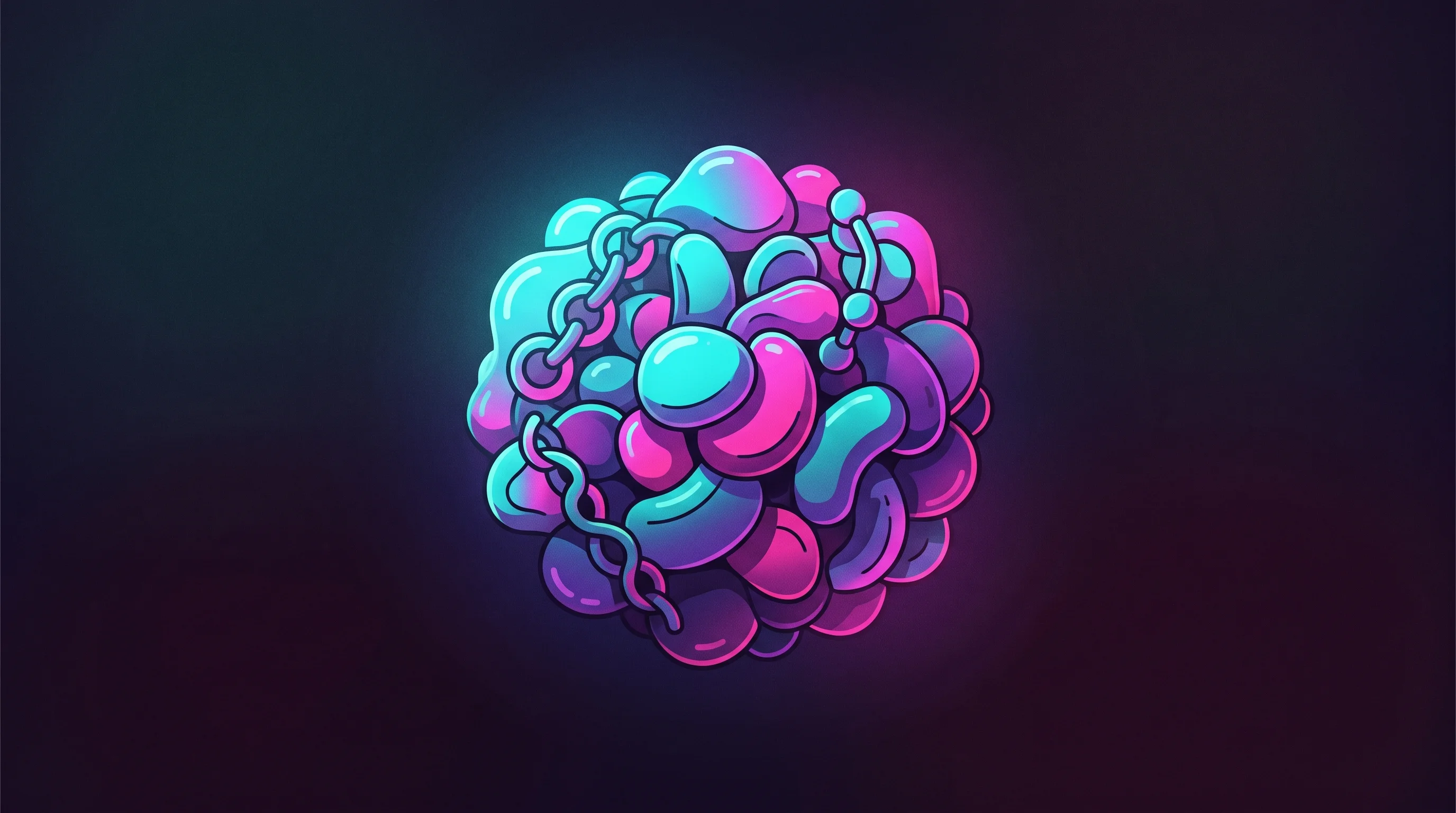 Digital illustration for article section "A Crowded Playing Field" in "YC-Backed Industrial Microbes Hits 20kg Bioplastic Scale-Up Milestone" - A conceptual, minimalist illustration representing a crowded playing field in the next-generation bi...