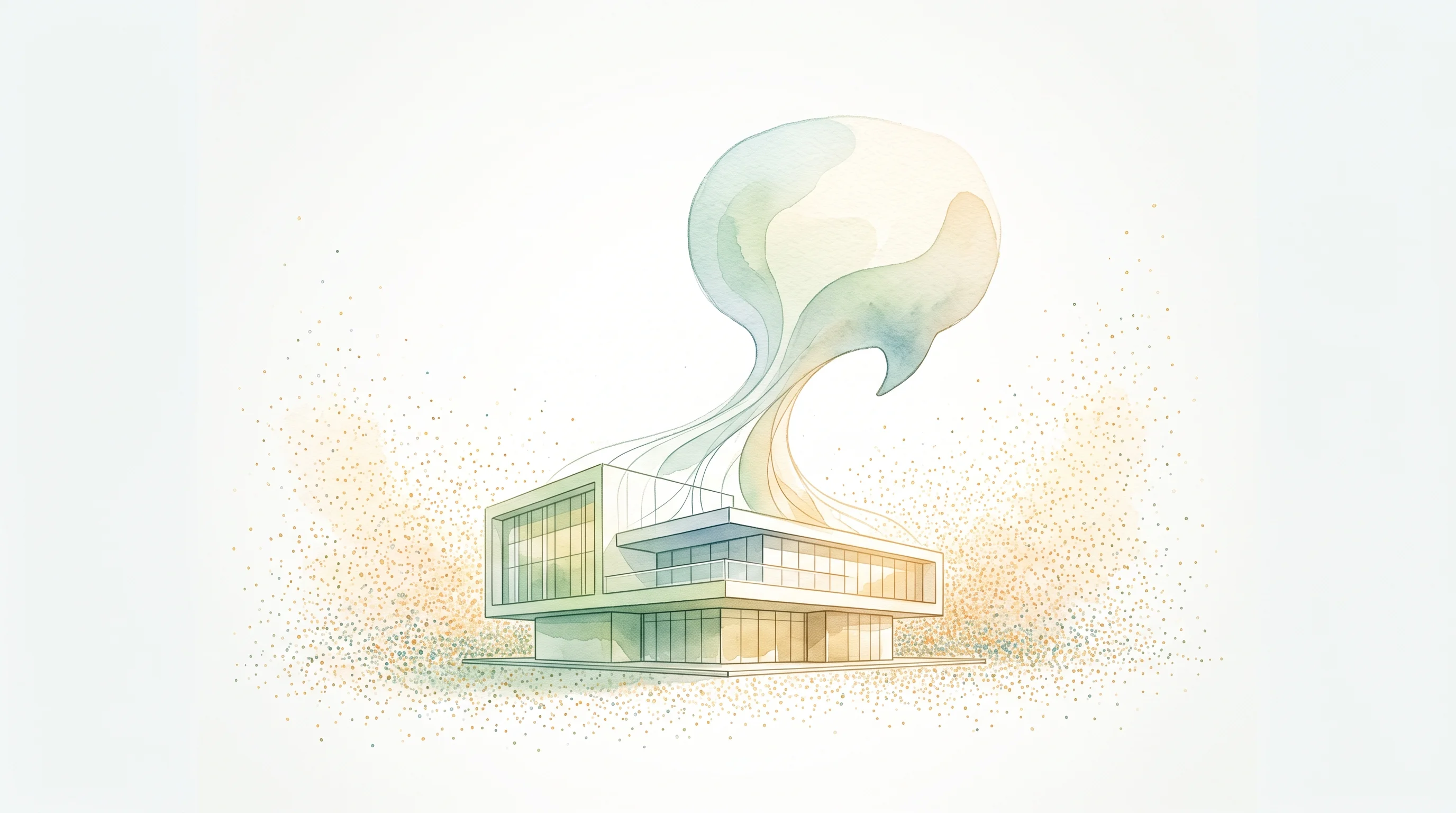Digital illustration for article section "Content Section 3" in "Elyos AI Lands $13M Series A for Real-Time Voice Agents in Trades" - A minimalist and conceptual visual representing a strategic pivot from commercial energy optimizatio...