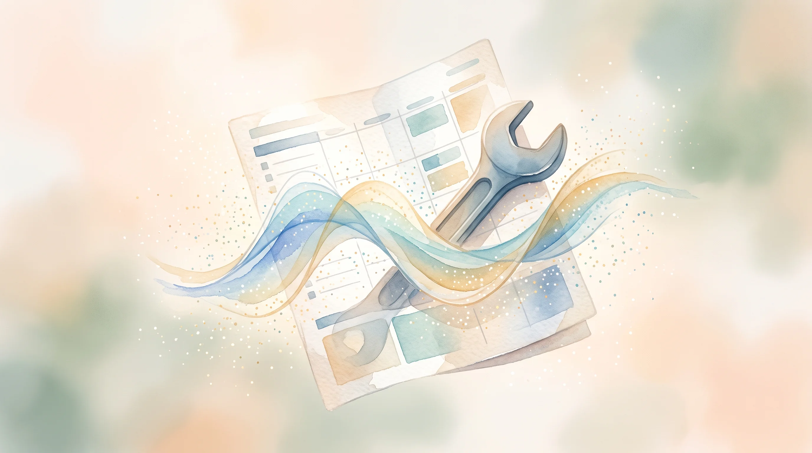 Digital illustration for article section "Content Section 4" in "Elyos AI Lands $13M Series A for Real-Time Voice Agents in Trades" - A clean, minimalist, and conceptual composition representing the complex intersection of field servi...