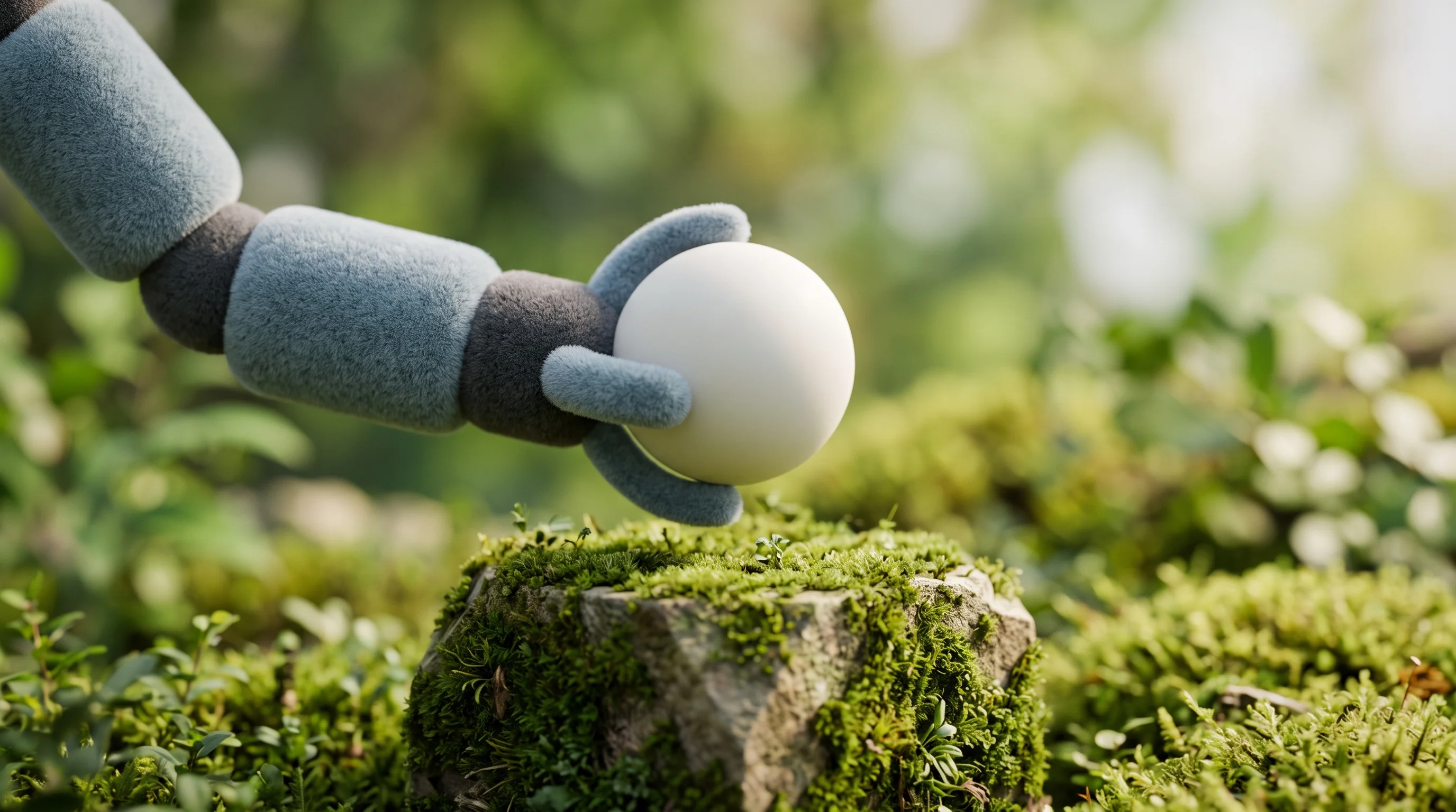 Digital illustration for article section "The Evaluation Ecosystem Takes Shape" in "YC-Backed Instance Labs Automates Robot Testing to Fix AI Bottleneck" - A conceptual macro photography image representing the structuring of an evaluation ecosystem in robo...