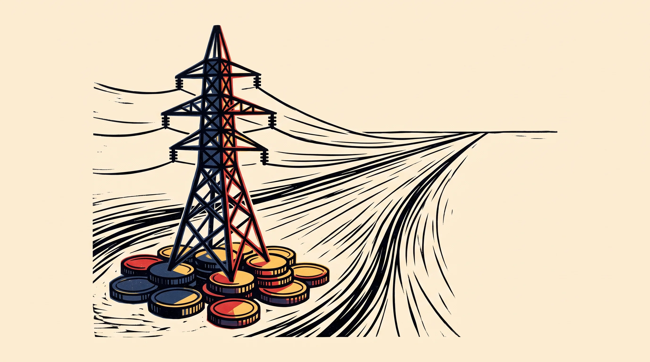 Digital illustration for article section "Content Section 4" in "Ore Energy's Iron-Air Battery Lands 1 GWh Dutch Utility Deal" - A conceptual and minimal illustration representing the rapid scaling of energy technology for Europe...