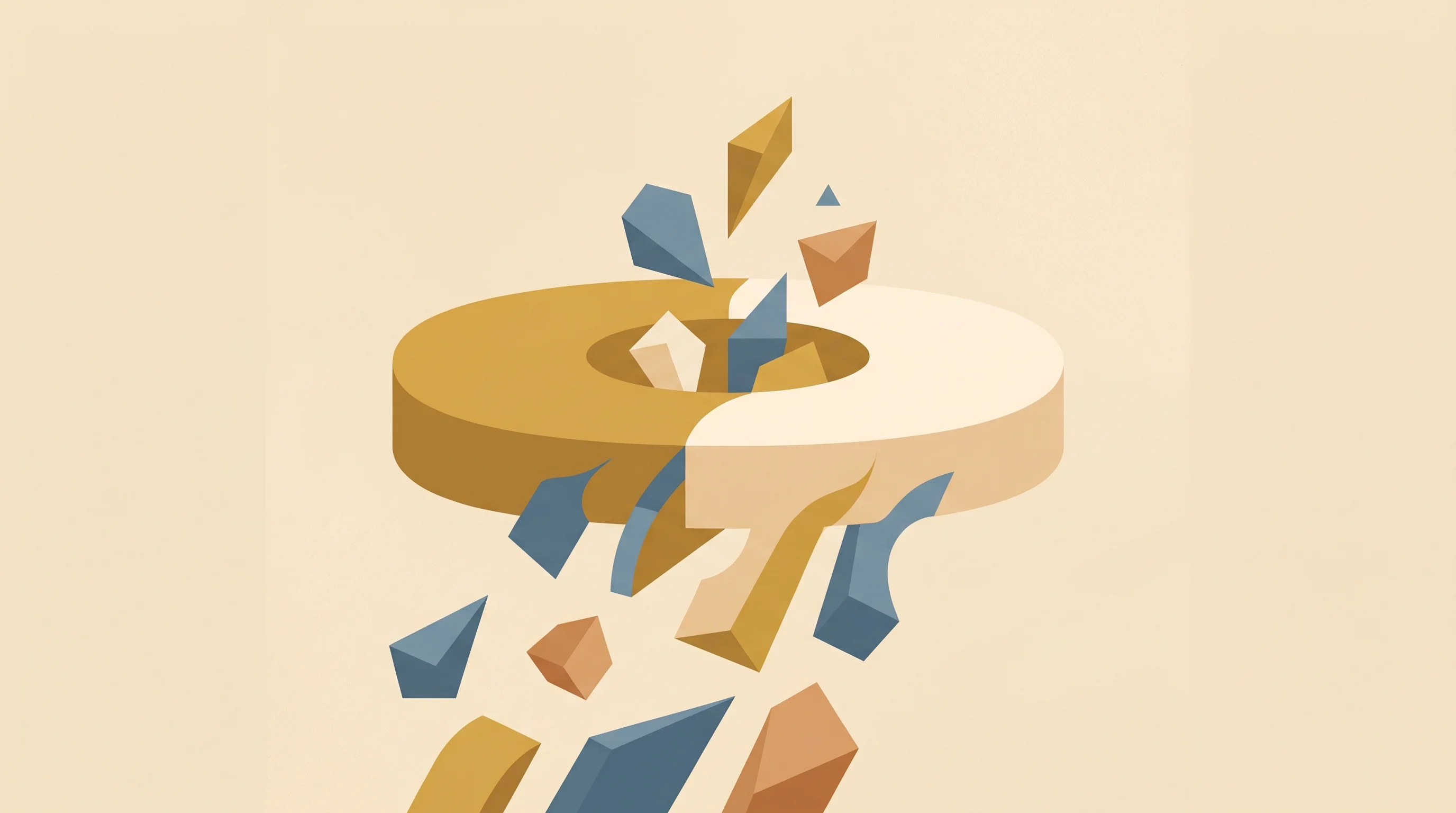 Digital illustration for article section "Consolidation and Emergence" in "The Race to Hack AI Agents Before Attackers Do" - A minimalist and conceptual illustration representing market consolidation and emergence, featuring ...