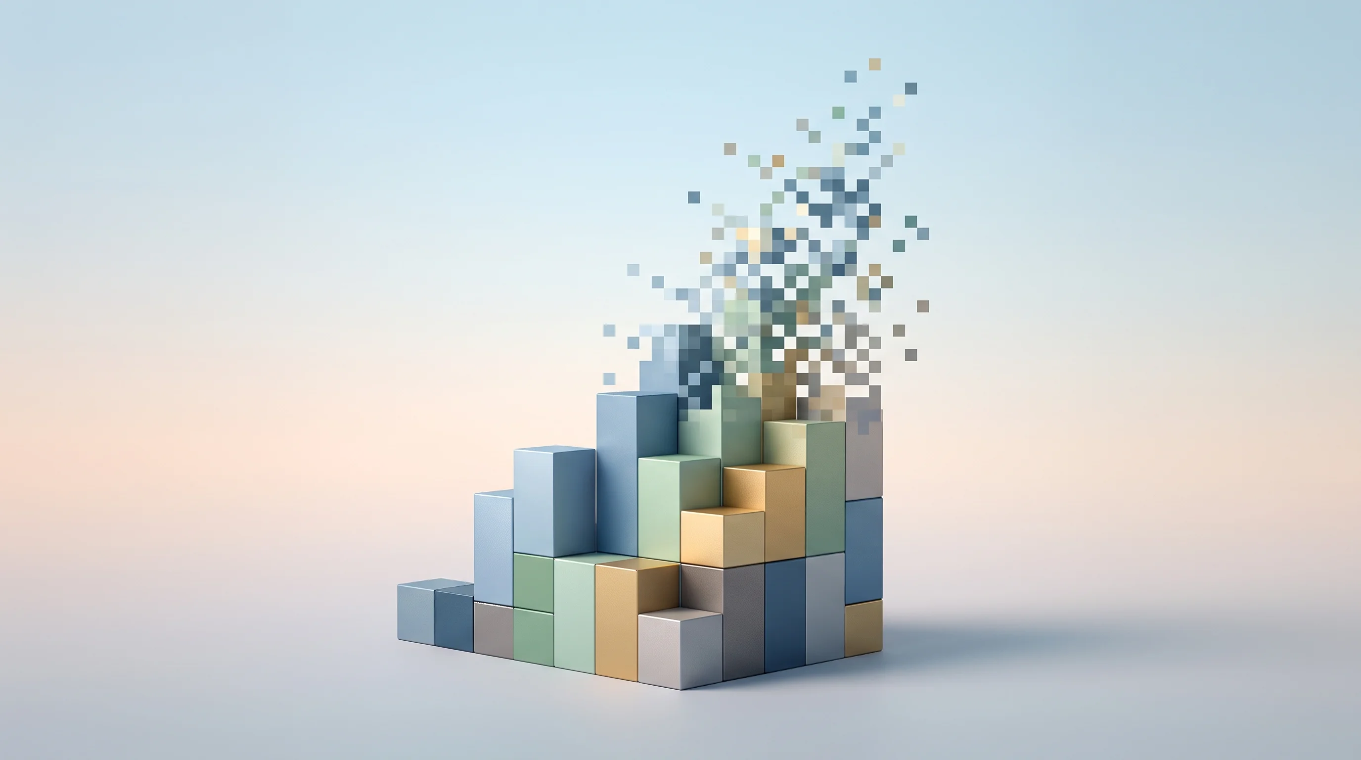 Digital illustration for article section "Capital piecemeal, ecosystem everywhere" in "MiiHealth AI Raises $2.8M to Automate Patient Intake with Voice AI" - A clean, minimal, and modern conceptual composition representing piecemeal capital funding and ecosy...