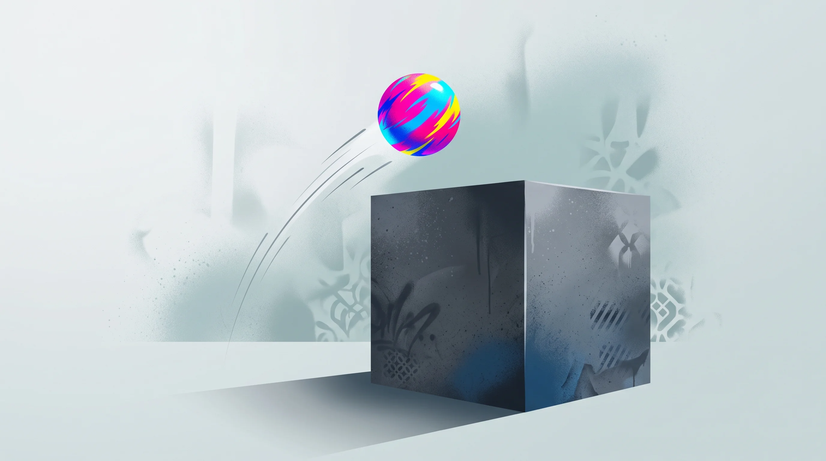 Digital illustration for article section "The Compute Story Everyone Wants to Believe" in "YC's Induction Labs Unveils 'Imagination Models' That Learn by Watching" - A sleek, minimalist conceptual illustration representing extreme computational efficiency and benchm...
