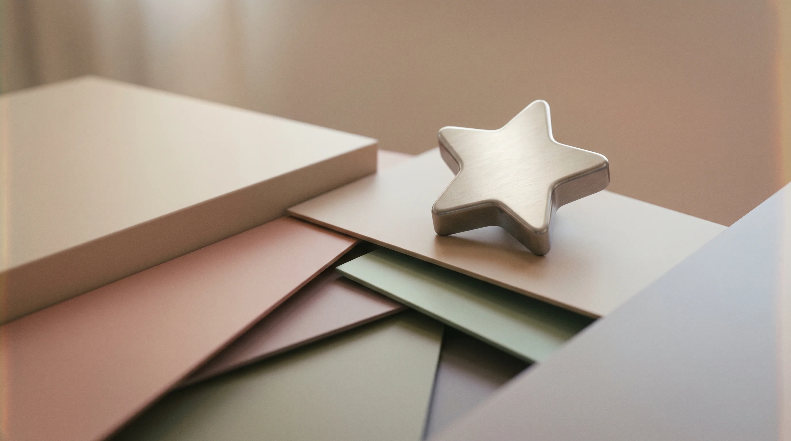 Digital illustration for article section "What It Actually Means" in "YC Solo Founder's Open-Source Coding Agent Beats Giants on Efficiency" - A minimalist and conceptual still-life composition featuring a single, elegant star shape resting on...