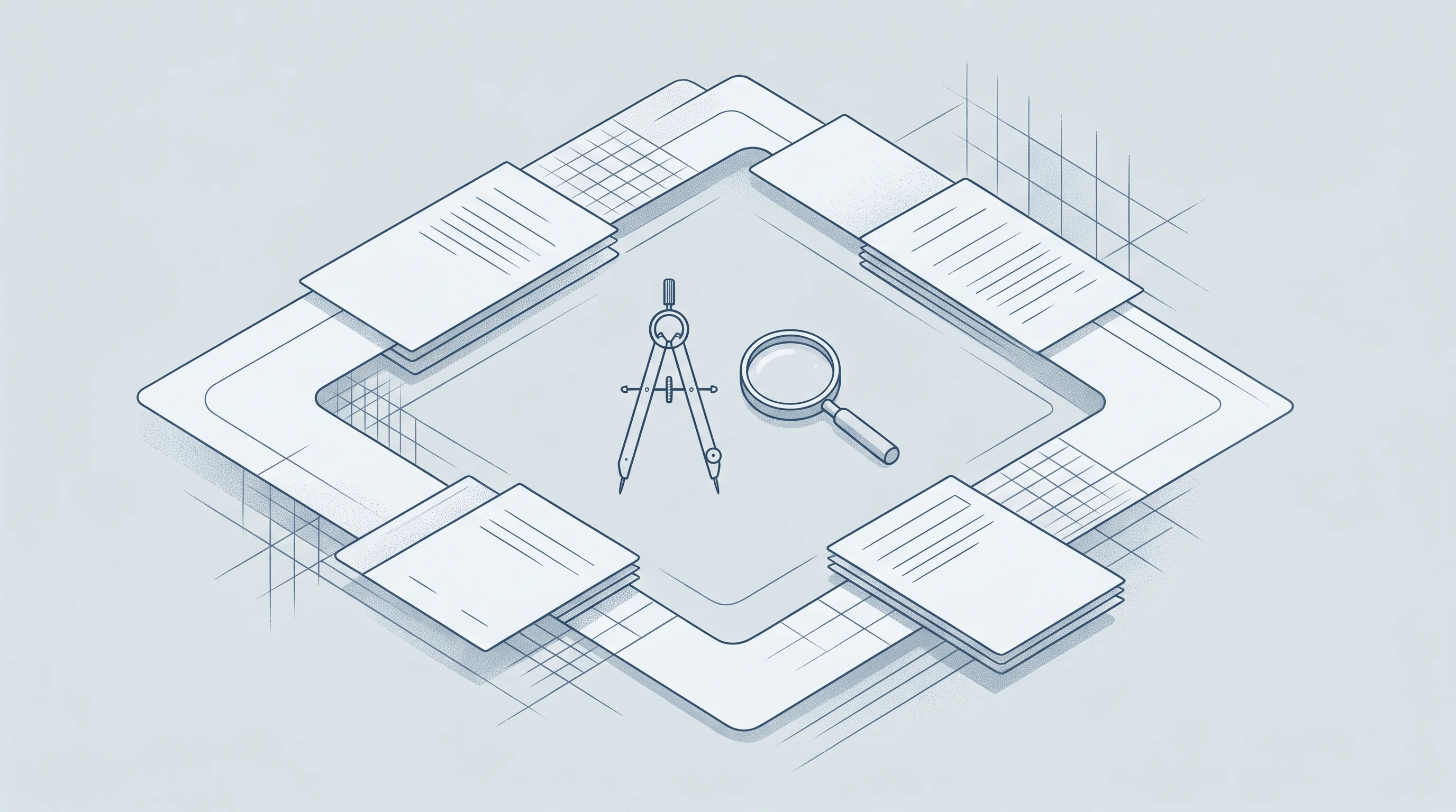 Digital illustration for article section "The Hard Part Comes Next" in "The AI Race to Predict Clinical Trial Outcomes Before They Fail" - A conceptual, neo-vintage illustration of an intricate but cleanly structured pathway formed by over...