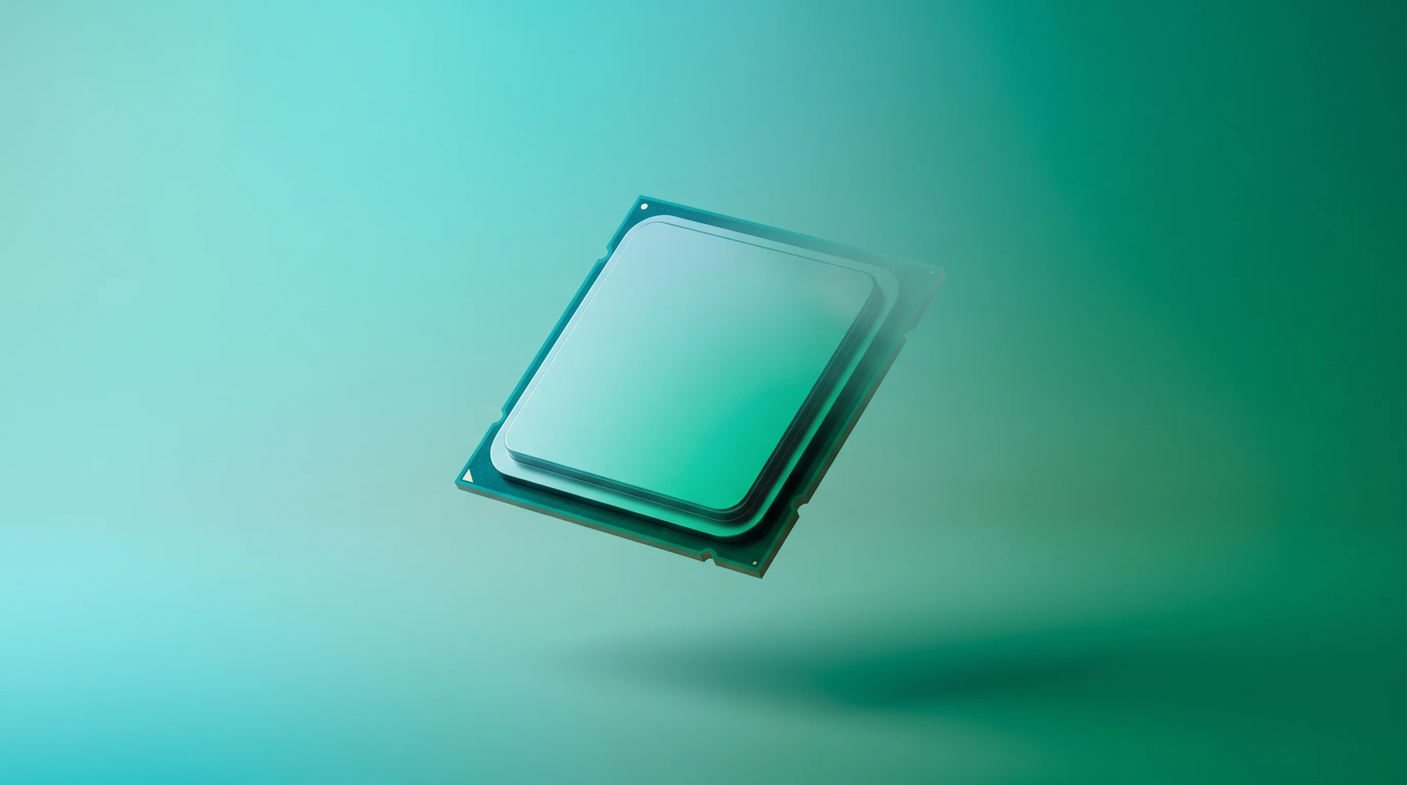 Digital illustration for article section "From FPGA to ASIC (Maybe)" in "Baud Labs Unveils AI Chip That Eliminates Neural Network Multiplications" - A conceptual, surrealist representation of a semiconductor transition, featuring a single, pristine ...