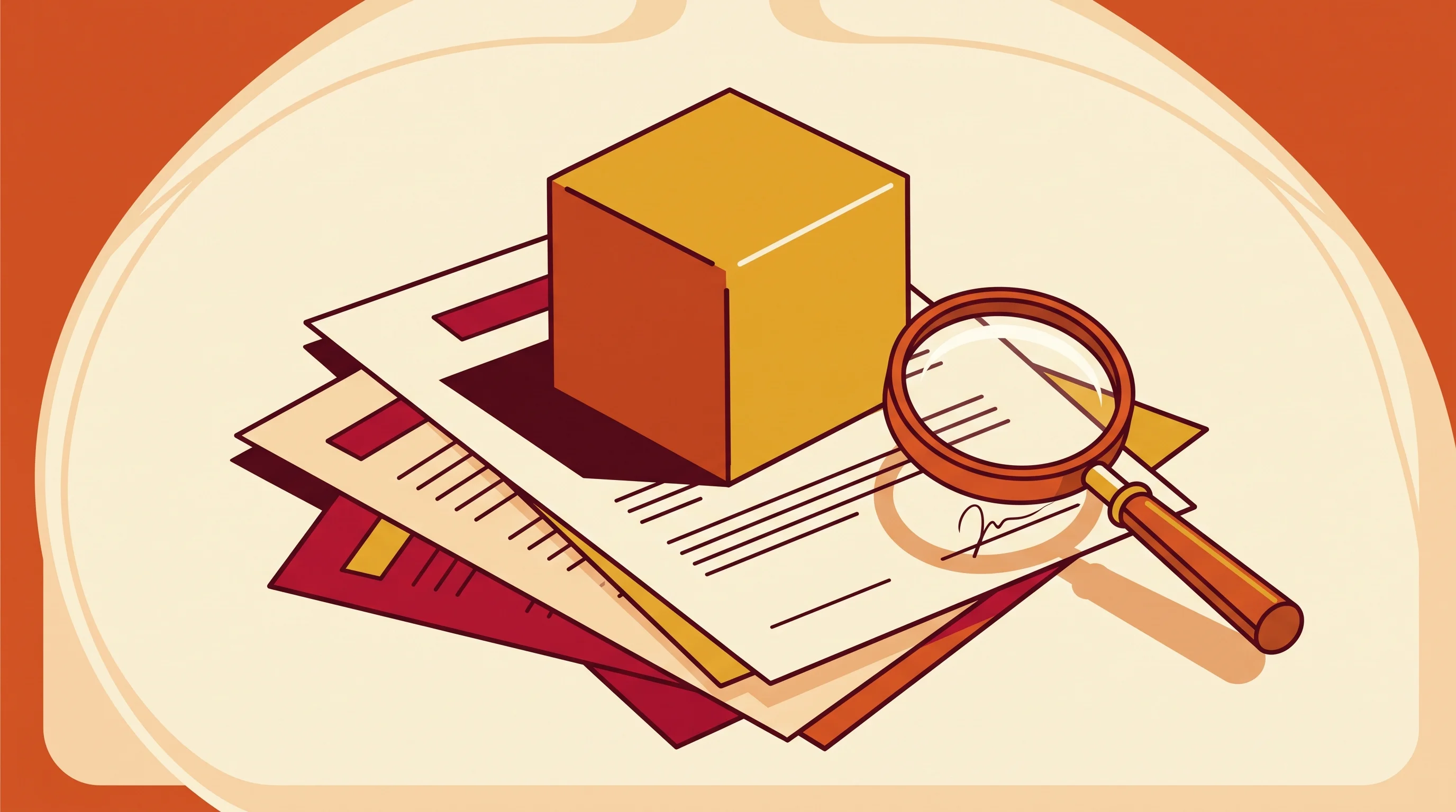 Digital illustration for article section "Content Section 2" in "Buildbox launches analytics to track AI agent user experience" - A conceptual, minimalist illustration of unverified financial backing rendered in a mid-20th century...
