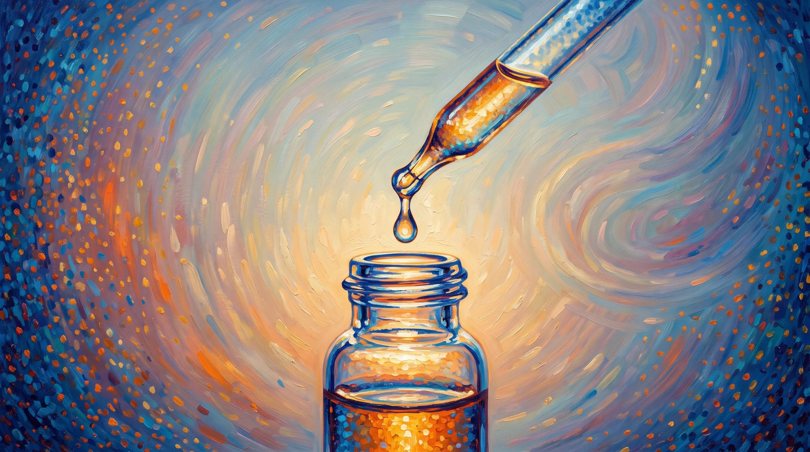 Digital illustration for article section "The Science of Going Slow" in "RonanRx launches AI-powered personalized GLP-1 platform" - A clean, minimalist conceptual image representing the science of gradual medication titration, featu...