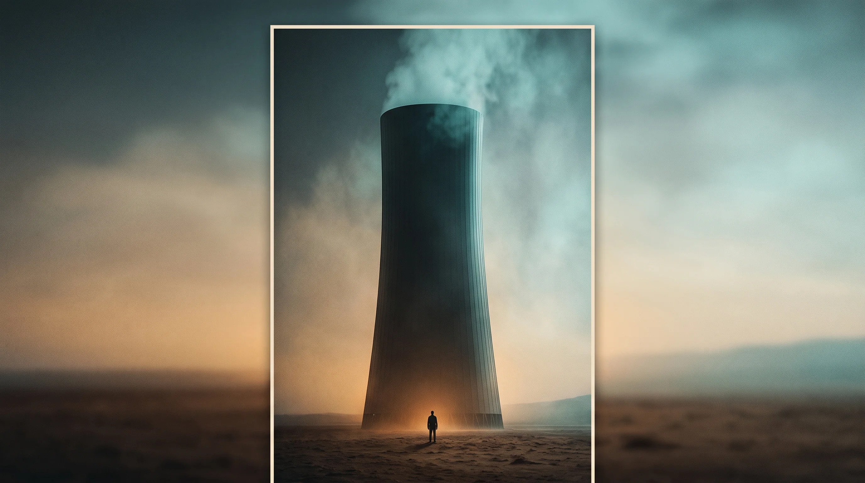Digital illustration for article section "Power, Density, and the Human Factor" in "Proprio Robotics automates data centers as AI drives boom" - A minimalist, conceptual representation of power and thermal management in AI infrastructure, featur...