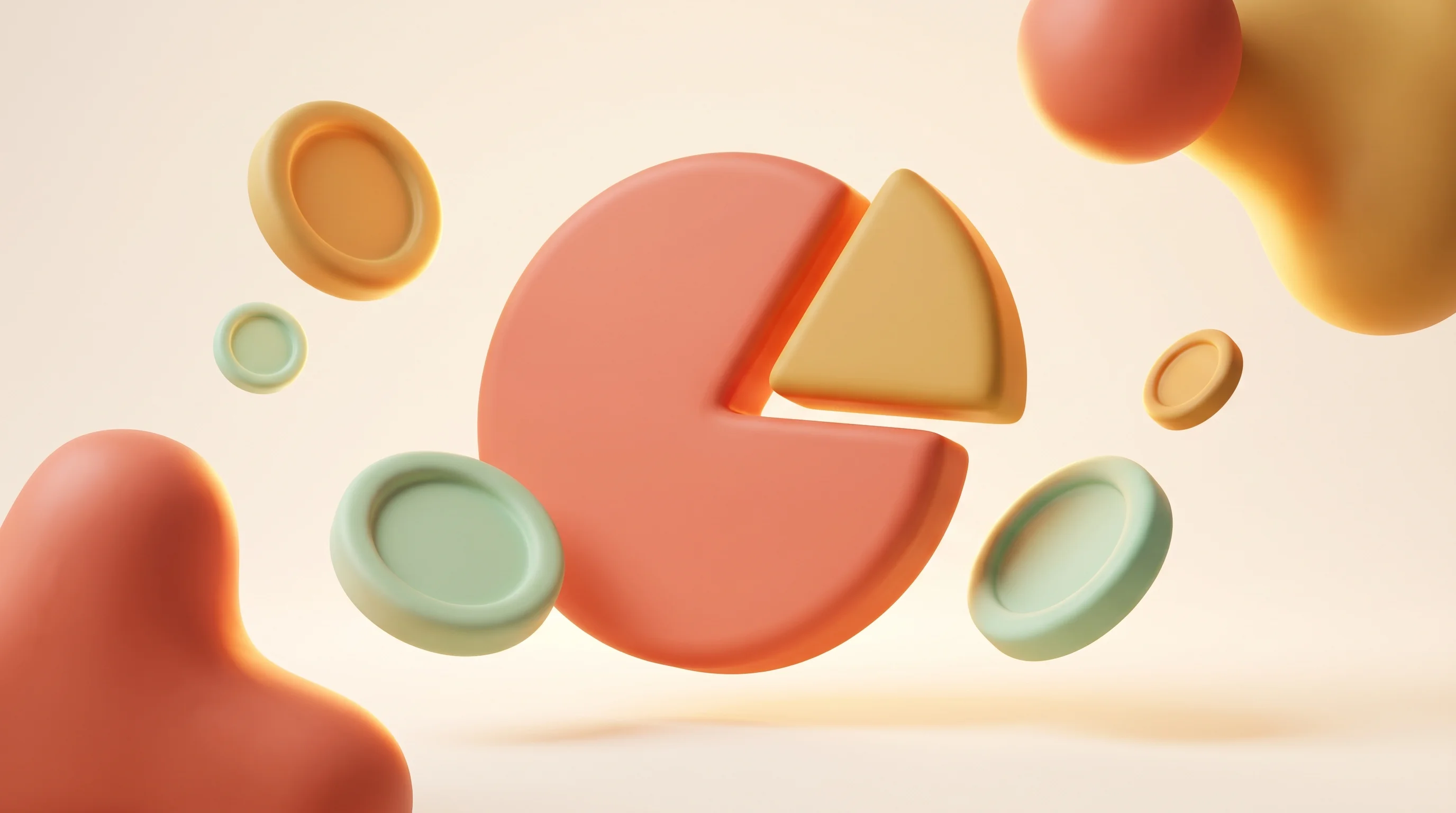 Digital illustration for article section "Content Section 5" in "RealPact launches AI agents to automate real estate deals" - A conceptual, minimalist 3D illustration representing the capture of massive financial capital, feat...