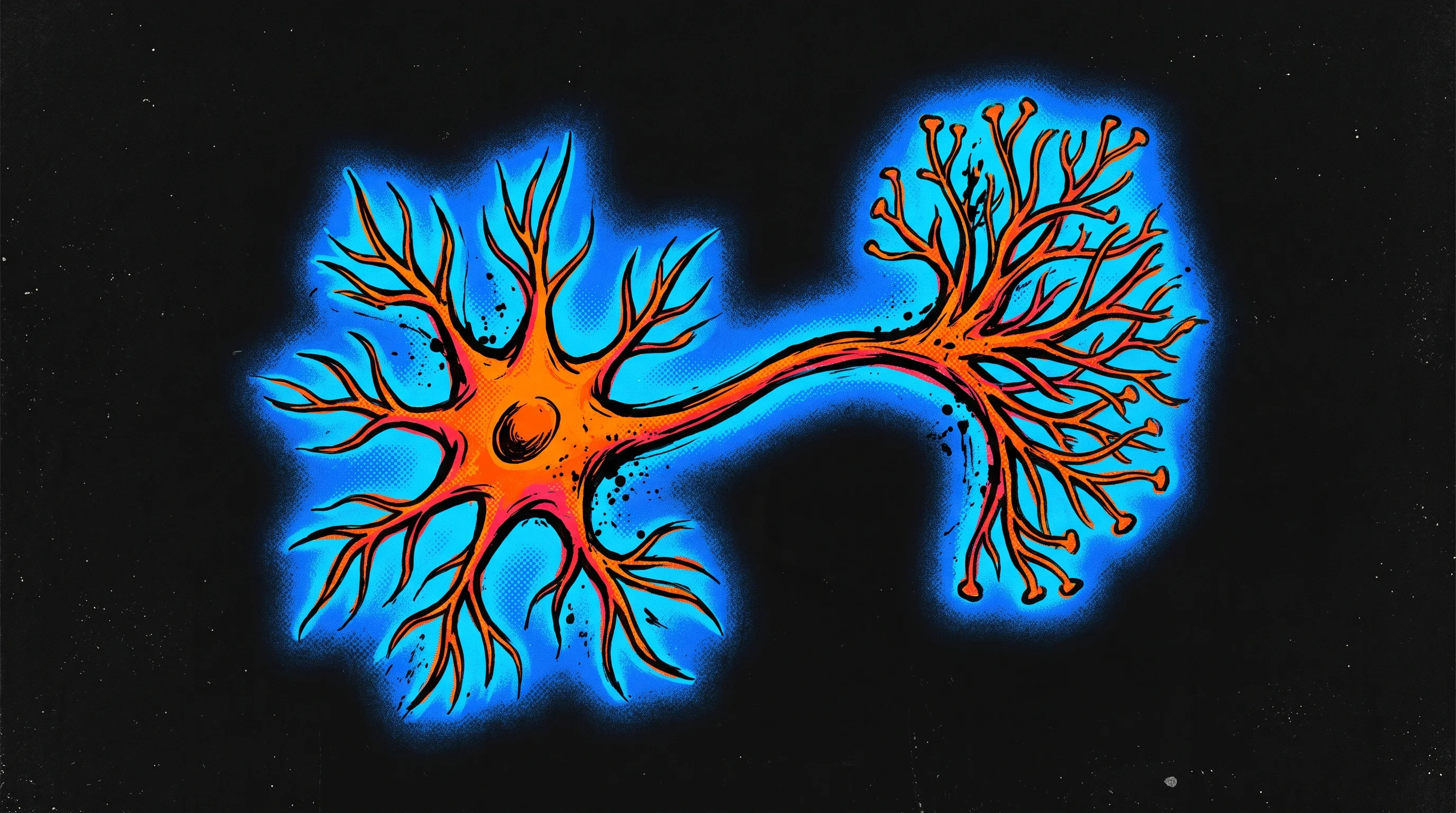 Digital illustration for article section "Content Section 3" in "Remedium Bio lands Lilly deal for adjustable gene therapy" - A striking, conceptual illustration of a single, stylized neuron flourishing and regenerating, repre...