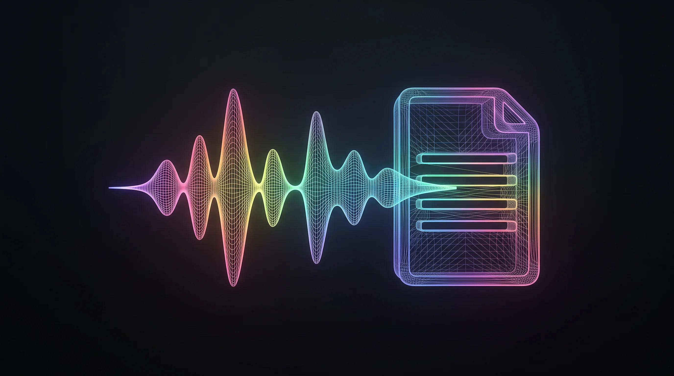 Digital illustration for article section "Content Section 2" in "WhoDunnitAI launches voice-driven murder mystery game" - A conceptual, minimalist composition representing a speech-to-speech interrogation and evidence logg...
