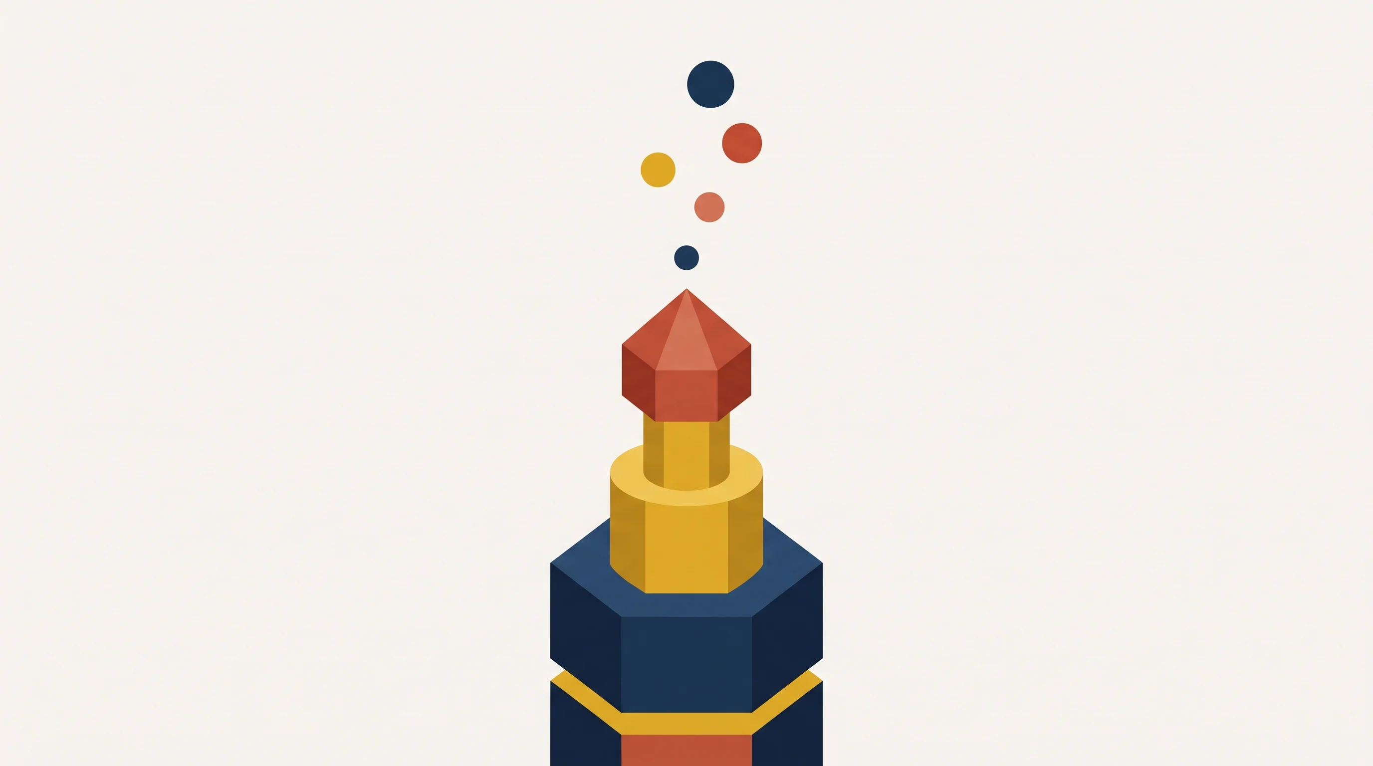 Digital illustration for article section "Content Section 3" in "Orbital Arc develops ion thruster with naphthalene fuel" - A minimalist, conceptual representation of a carbon nanotip demonstrating soft ionization, rendered ...