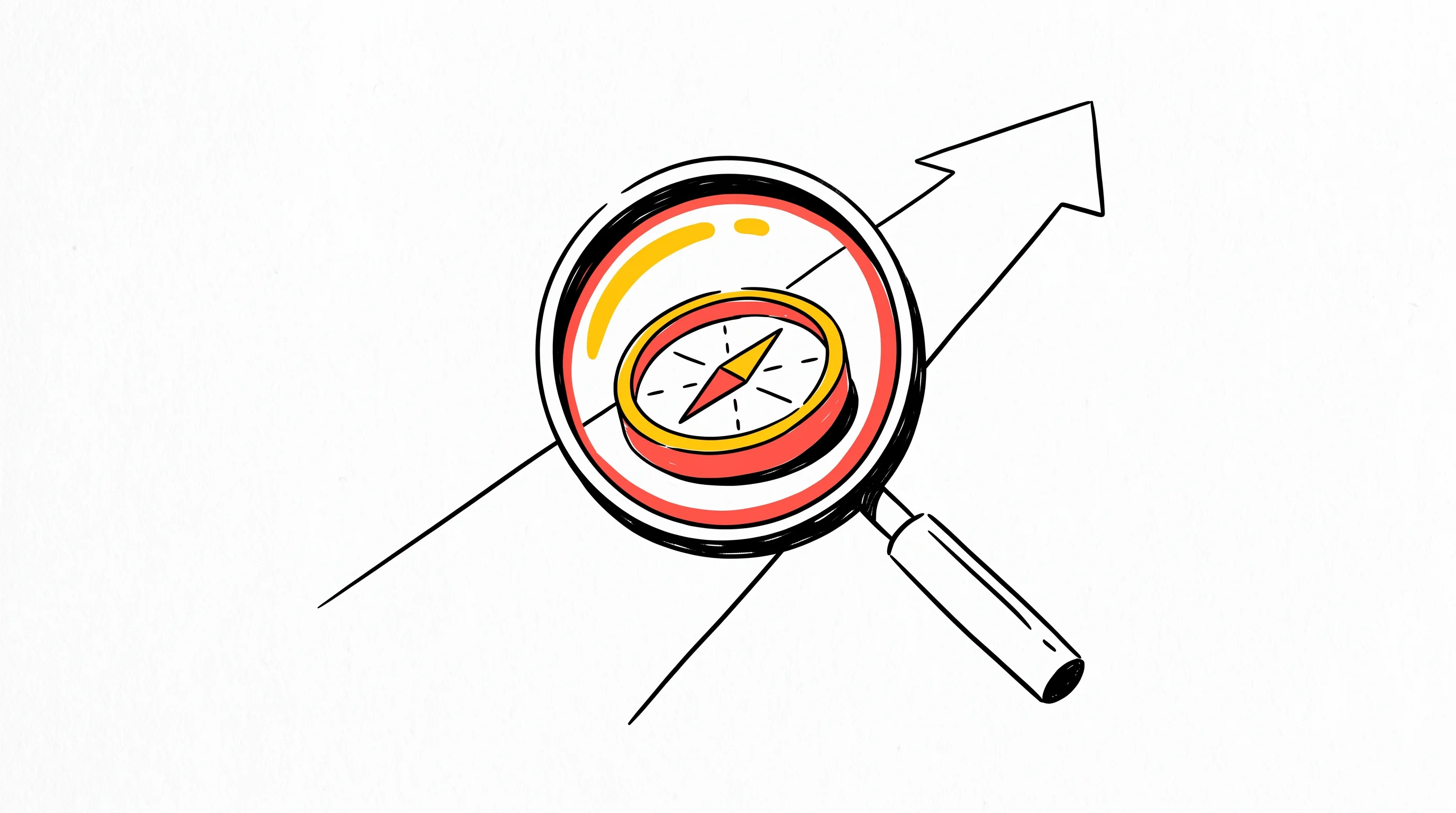 Digital illustration for article section "Content Section 2" in "FriskAI raises $3.6M to monitor AI agents in production" - A minimalist, hand-drawn conceptual illustration representing the growth of observability startups a...