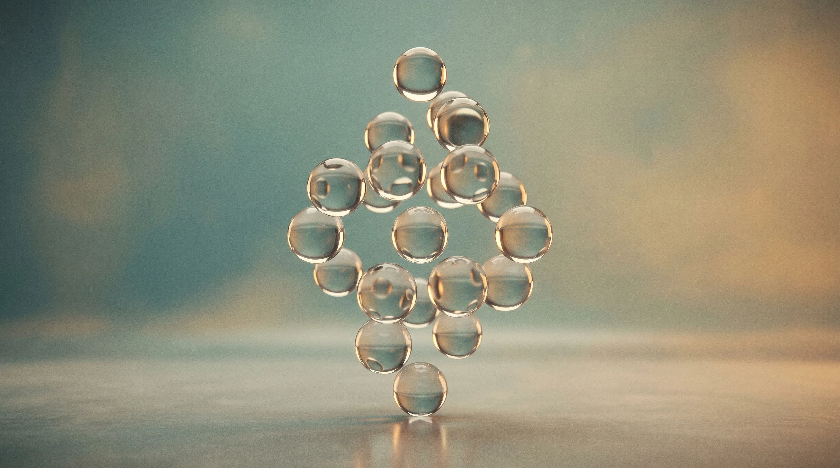 Digital illustration for article section "Eighteen People, Big Ambitions" in "COSMOS LAB raises $15.6M for zinc-bromine battery tech" - A conceptual and minimal editorial photograph representing a growing deep-tech energy startup, featu...