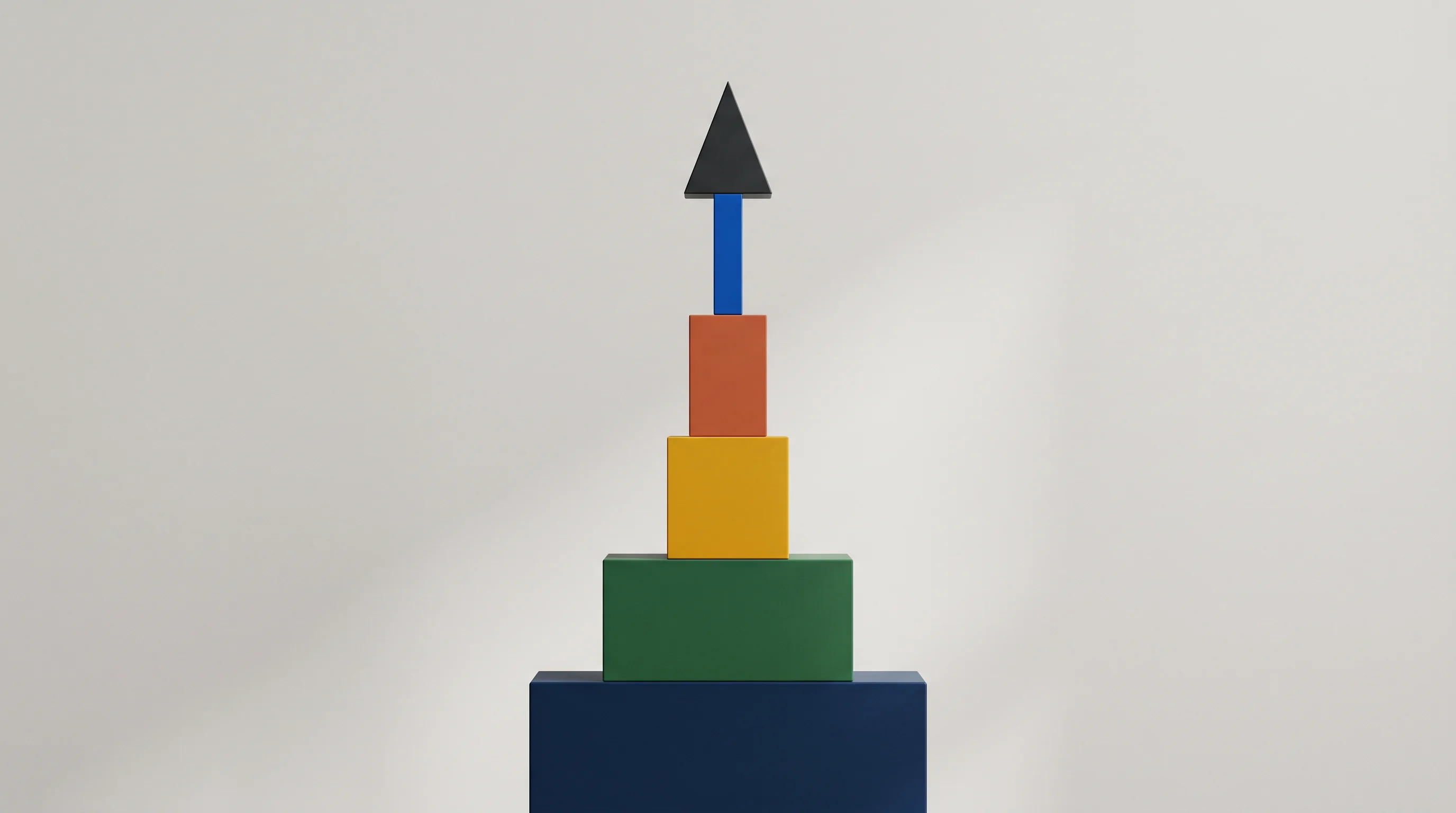 Digital illustration for article section "Content Section 3" in "Molt AI raises $1M to build trust layer for AI agents" - A conceptual, minimalist composition representing lean financial strategy and sharp product focus, f...