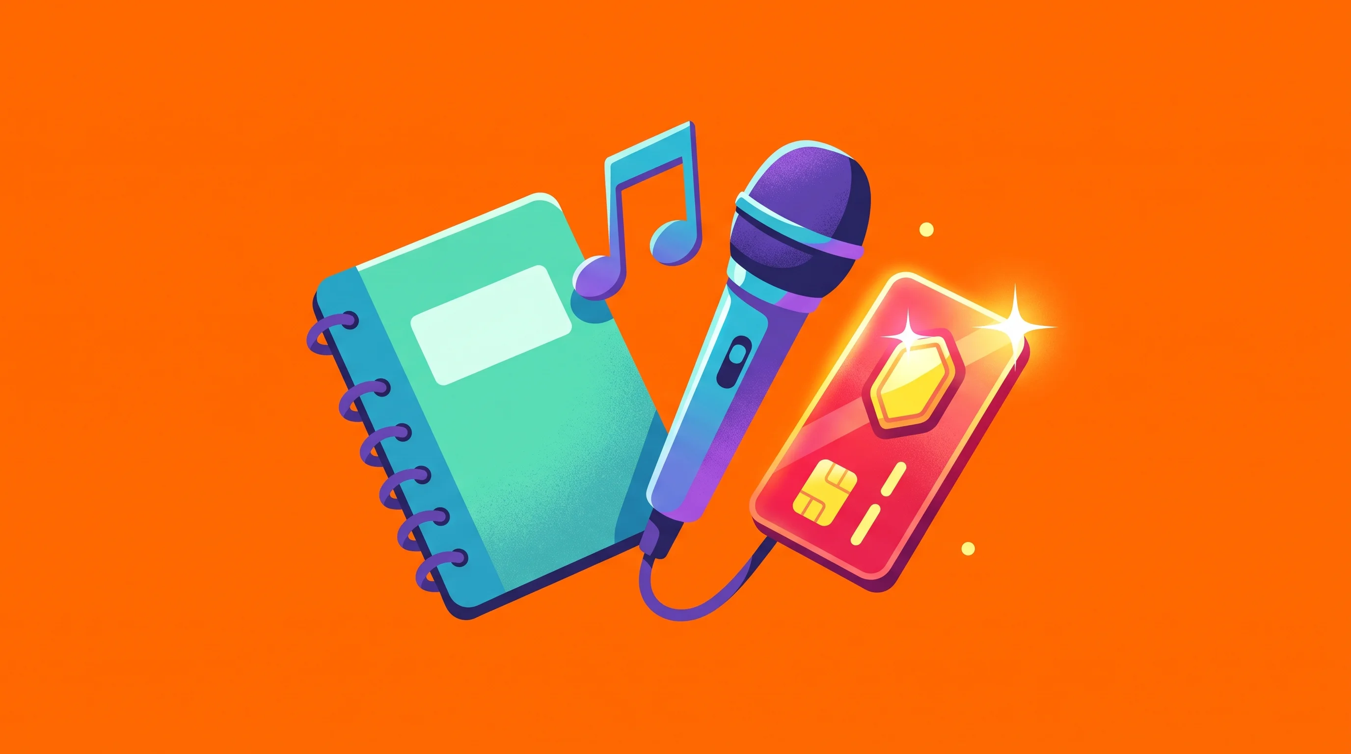 Digital illustration for article section "Content Section 3" in "Sandbar launches Stream to bring AI voice interface to rings" - A dynamic, slightly asymmetrical conceptual still life illustrating the contrast between basic built...