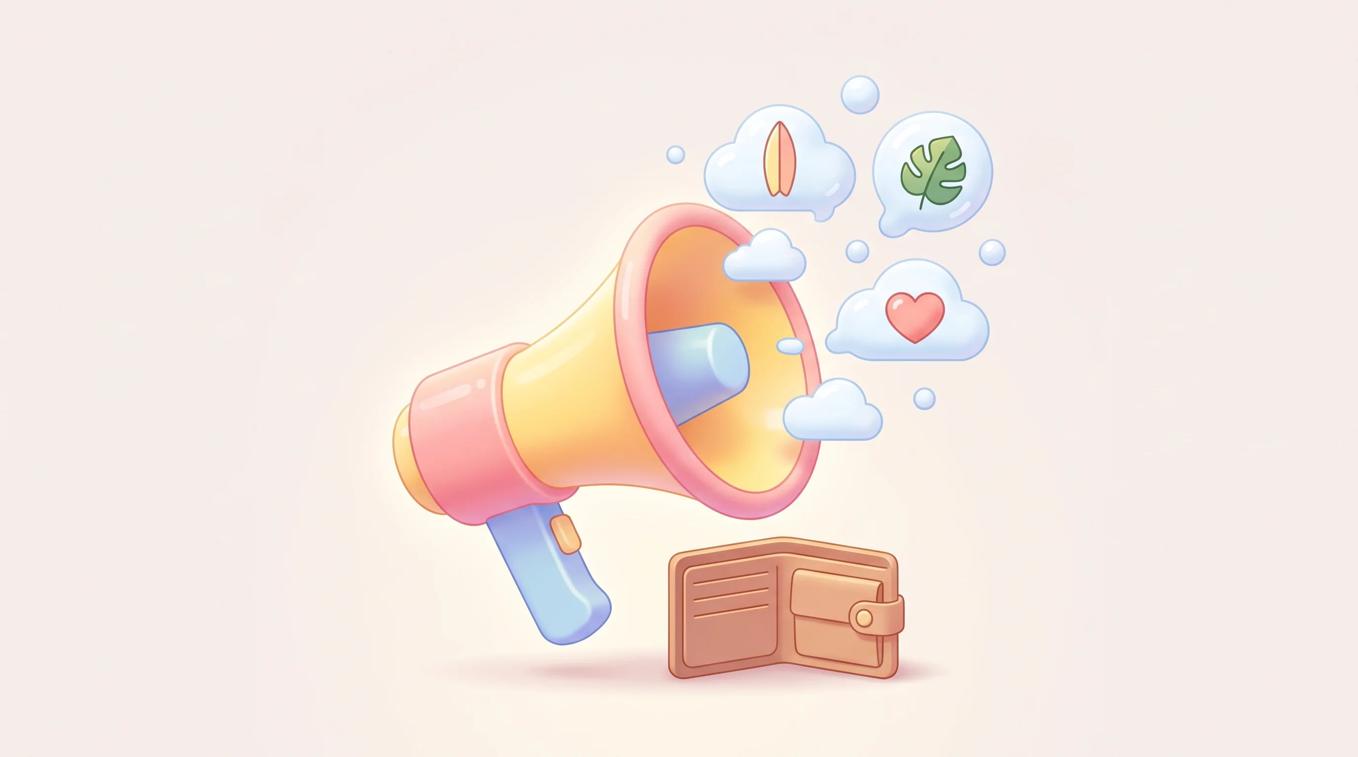 Digital illustration for article section "Creator Firepower, No Creator Pay" in "UP launches creator platform with 13,000-creator waitlist" - A conceptual minimalist illustration representing massive creator influence without financial compen...