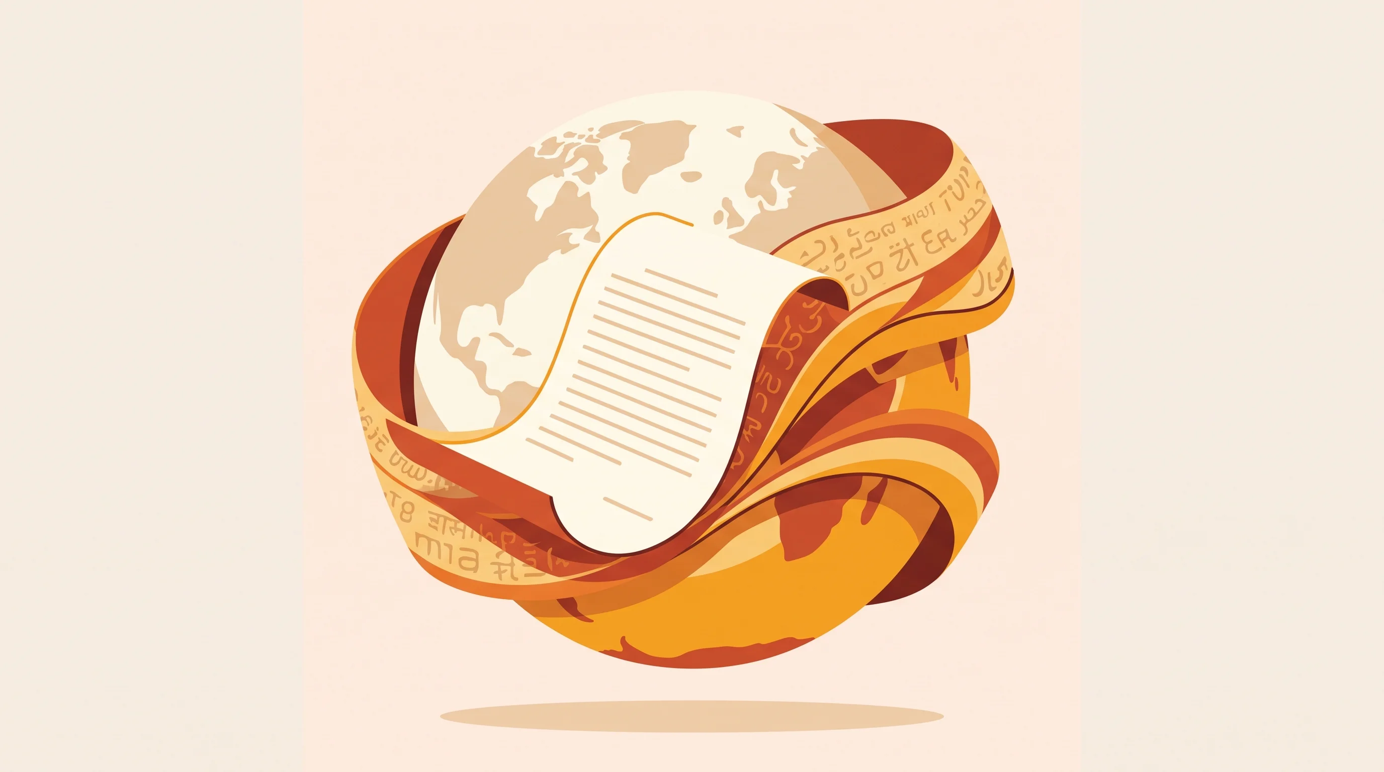 Digital illustration for article section "Content Section 2" in "ESGAgent.ai raises $1.7M to automate ESG compliance" - A conceptual, minimal illustration featuring a single elegant document flowing like an organic, deco...