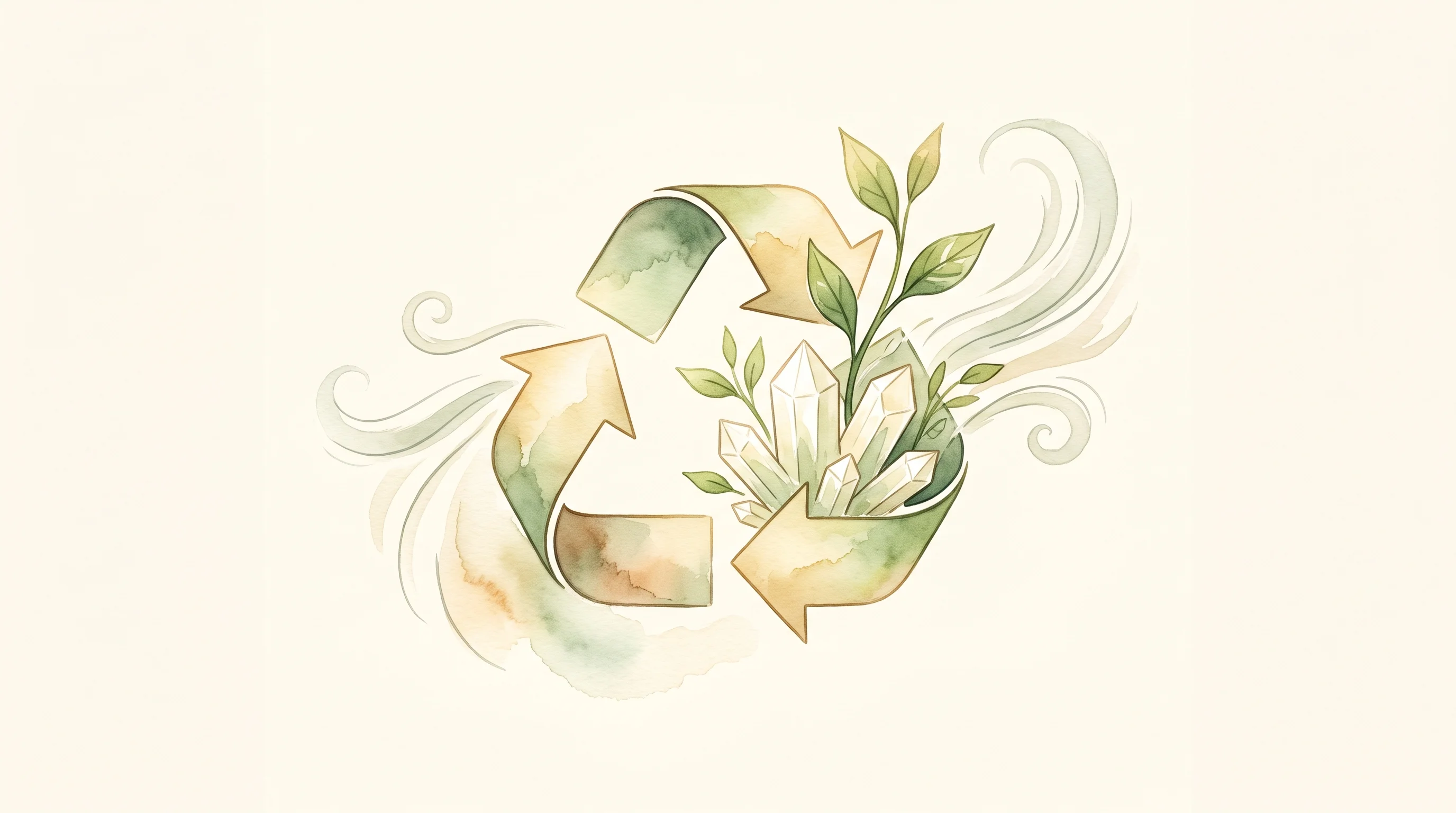 Digital illustration for article section "Regulatory Tailwinds" in "AraBat secures €280K to scale bio-based battery recycling" - A conceptual and minimalist illustration representing European battery recycling regulations and lit...