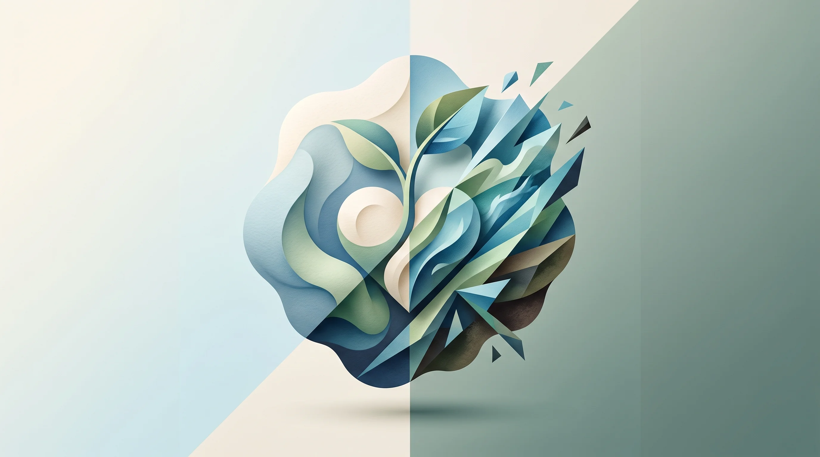 Digital illustration for article section "Content Section 2" in "Amorphous AI raises $2.2M to build hospital data intelligence" - A conceptual and minimal representation of early-stage healthtech and climate venture investment, fe...