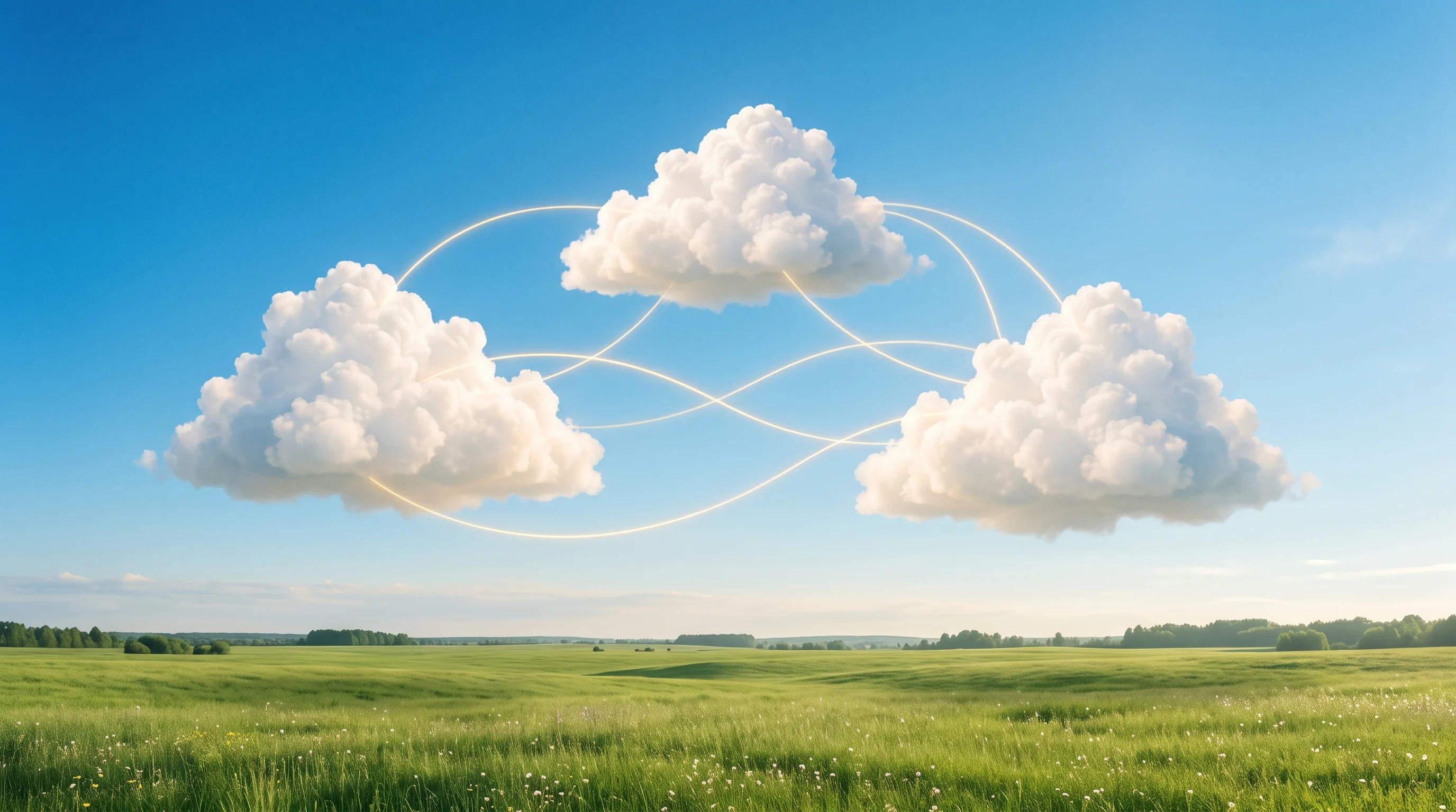 Digital illustration for article section "Content Section 3" in "Velaura AI raises $110M to slash AI accelerator power use" - A conceptual and minimalist representation of enterprise cloud computing and startup funding, featur...