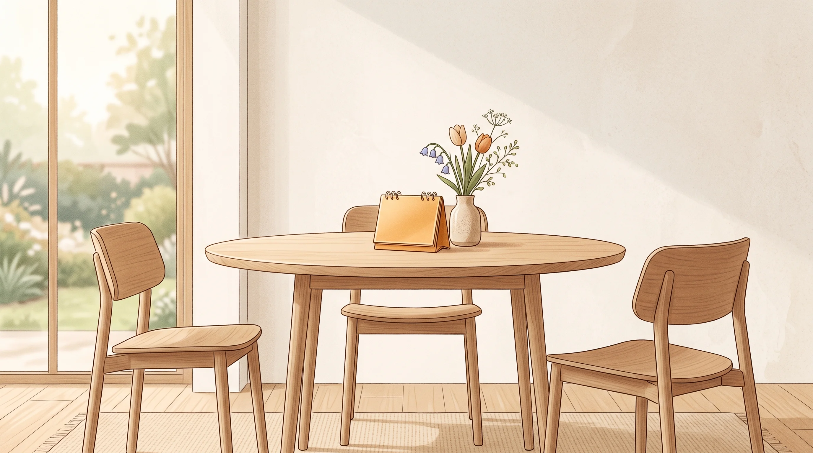 Digital illustration for article section "Content Section 4" in "amber raises €7M to power autonomous enterprise AI" - A conceptual, minimalist workspace symbolizing company growth and new hiring across sales, engineeri...