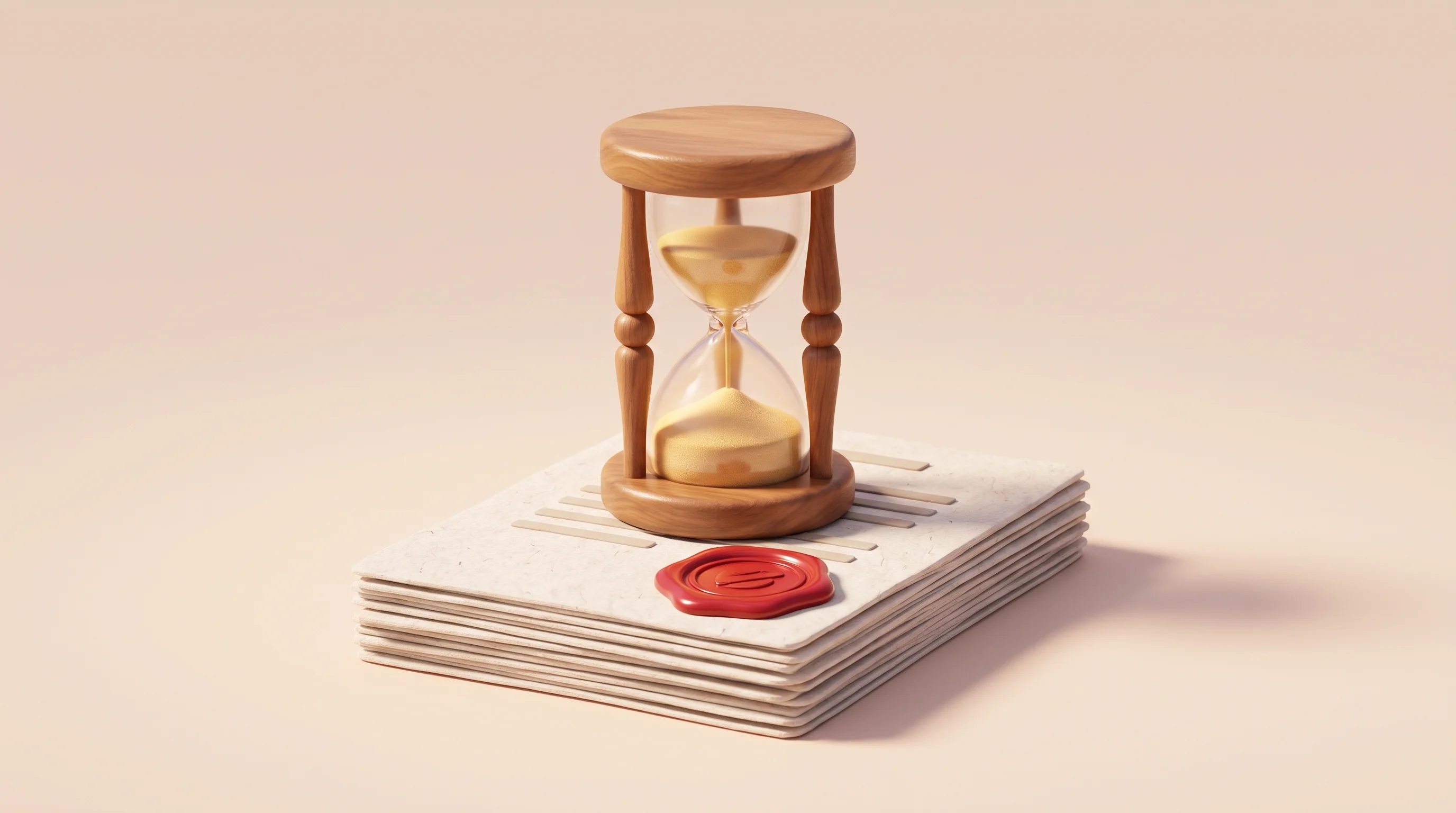Digital illustration for article section "Regulatory Tailwinds" in "Traceforce launches on-device security for AI agents" - A minimalist and conceptual 3D miniature diorama representing tightening regulatory compliance and t...
