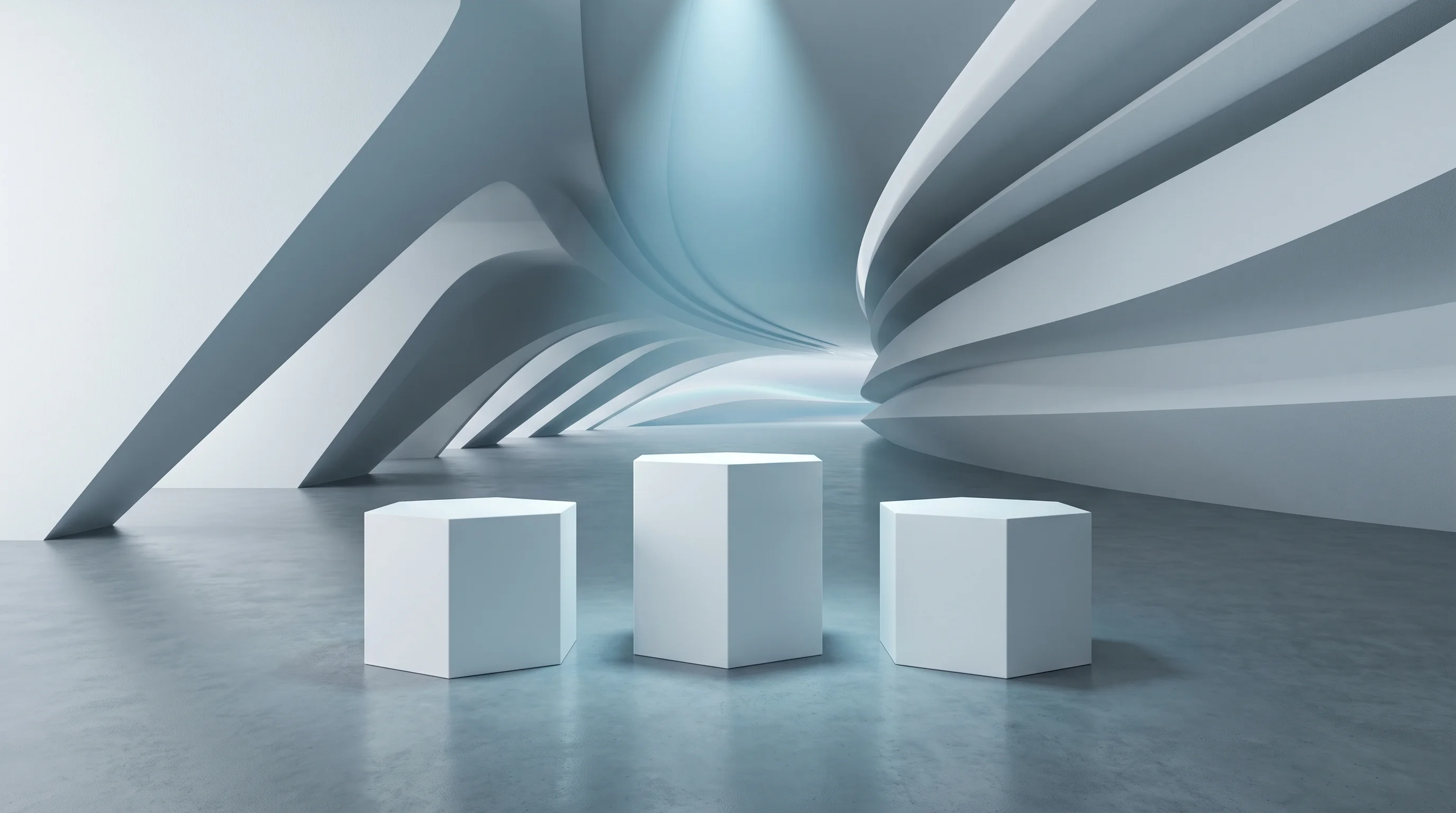 Digital illustration for article section "Content Section 3" in "idler raises $9M to build frontier AI evaluation tools" - A conceptual, highly restrained minimalist composition symbolizing a fast-moving company hiring for ...