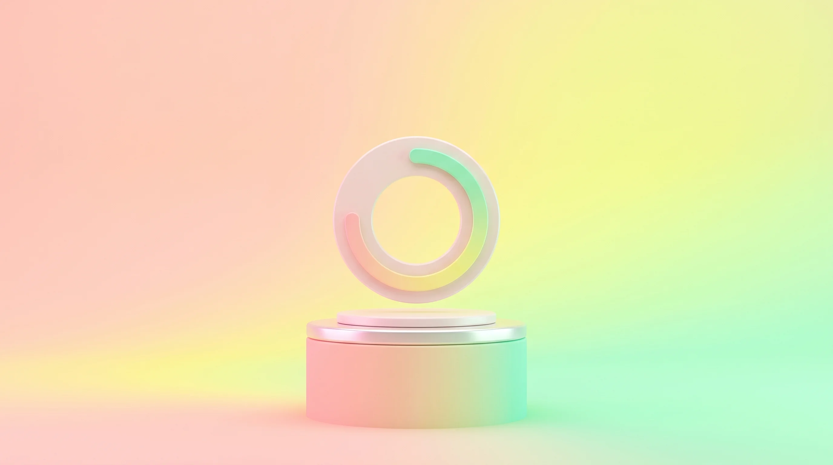 Digital illustration for article section "Content Section 5" in "rekursiv.ai cuts AI benchmark costs 10,000x with robot scientists" - A clean, minimalist 3D conceptual illustration representing a striking contrast in high-compute AI e...
