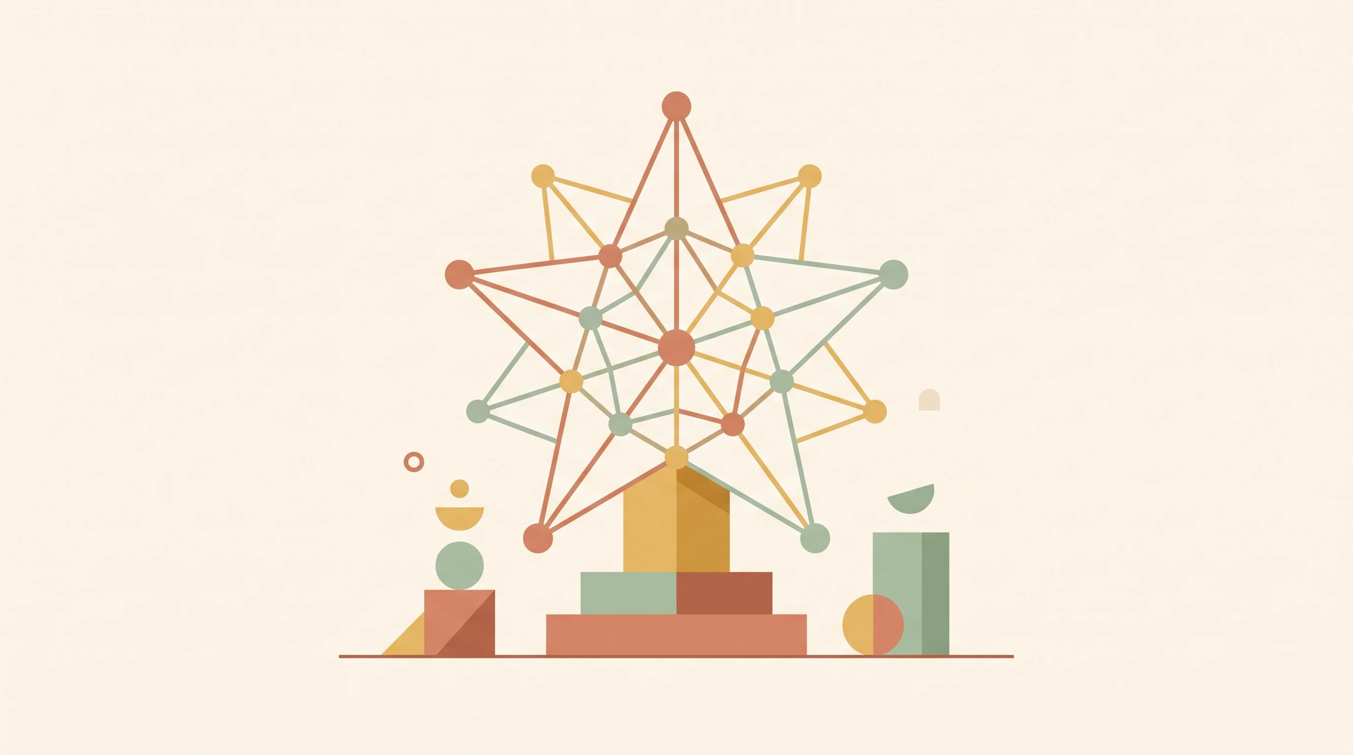 Digital illustration for article section "Content Section 3" in "Graphify Labs launches code graph engine with 111K GitHub stars" - A modern editorial illustration representing a major developer milestone of reaching 100,000 GitHub ...