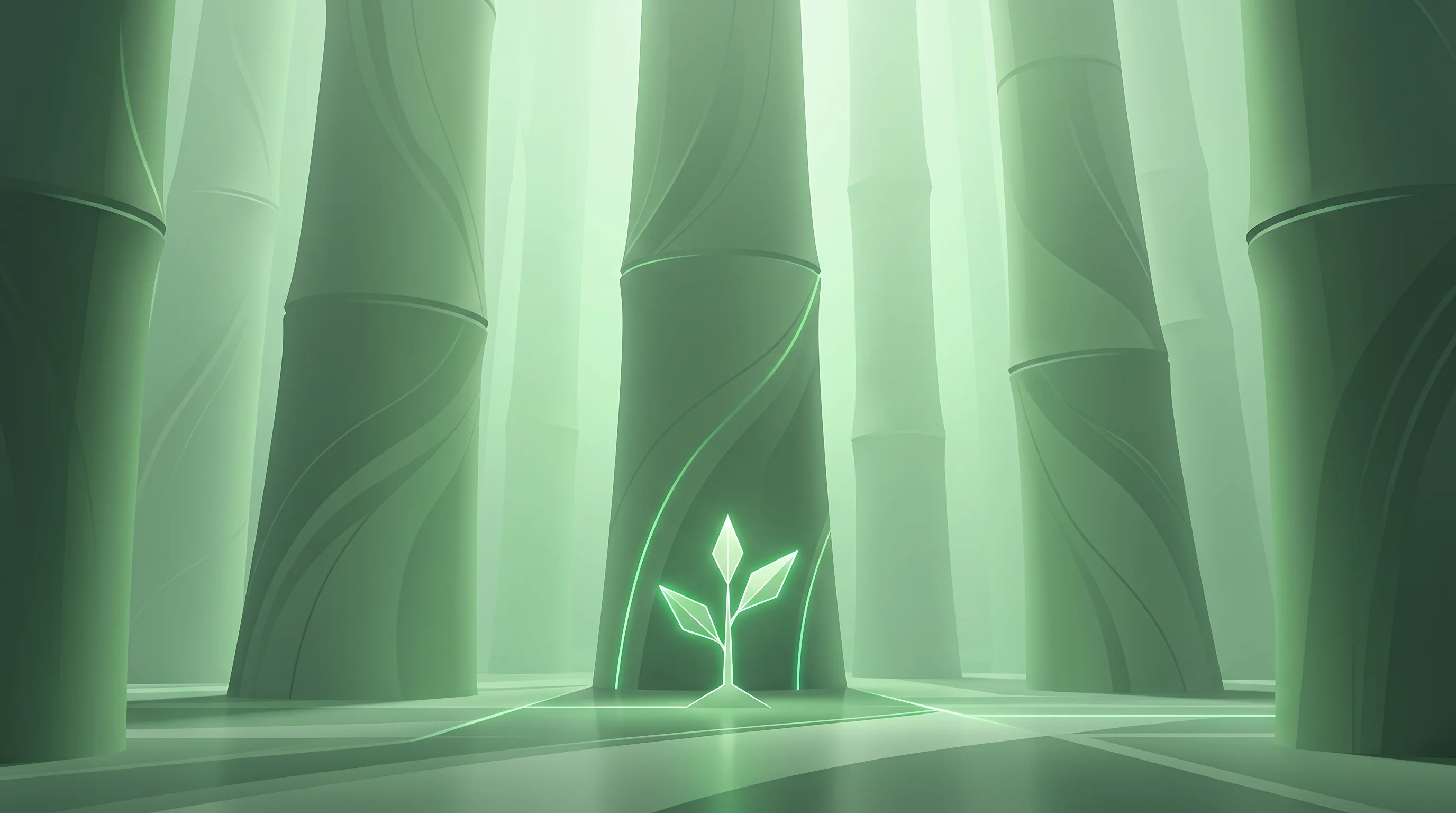 Digital illustration for article section "A Crowded Field" in "Allia Health launches AI platform for 600+ mental health providers" - A minimalist and conceptual digital art illustration representing a new entrant in a heavily funded,...
