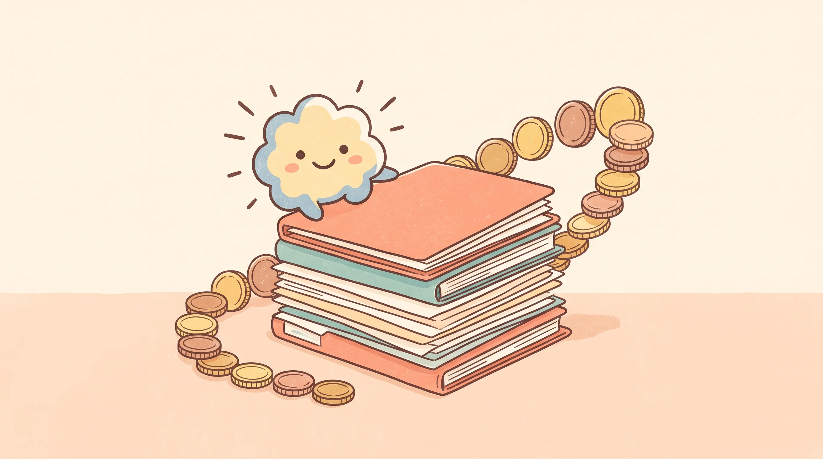 Digital illustration for article section "Content Section 3" in "Erinys launches AI-native plaintiff law firm network" - A clean, minimal indie-style illustration depicting a neatly organized stack of legal folders and do...
