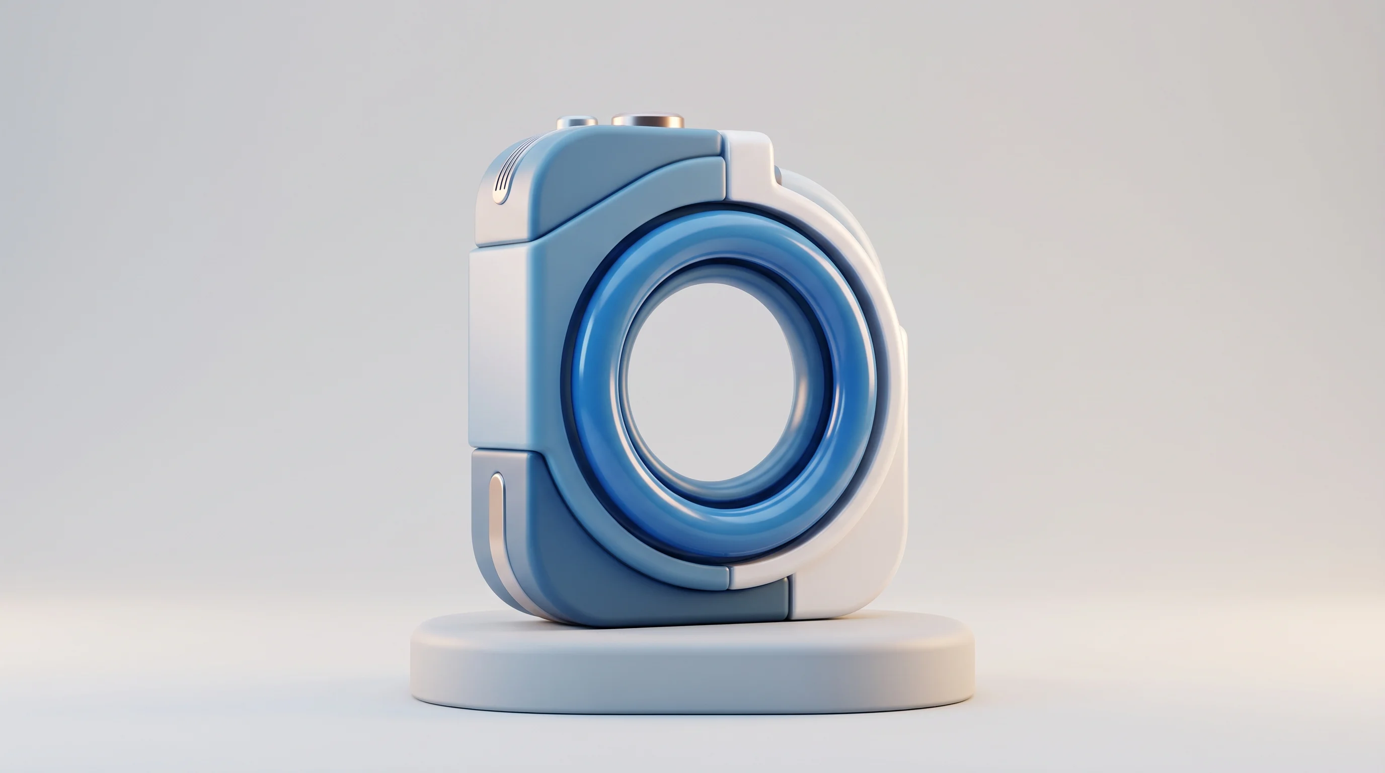 Digital illustration for article section "Content Section 2" in "Armada launches 10 MW Orion data center for AI workloads" - A conceptual representation of a sleek, modern Leviathan cooling module designed in a high-end 3D po...