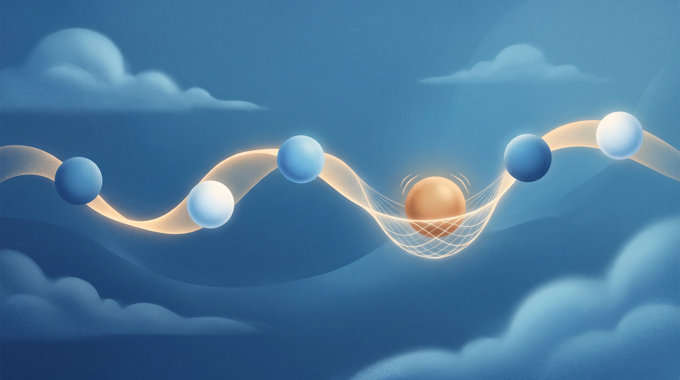 Digital illustration for article section "Content Section 2" in "Aranya raises $11M to turn bare metal GPUs into AI clusters" - A conceptual, minimalist scene illustrating the seamless management of complex systems and the preve...