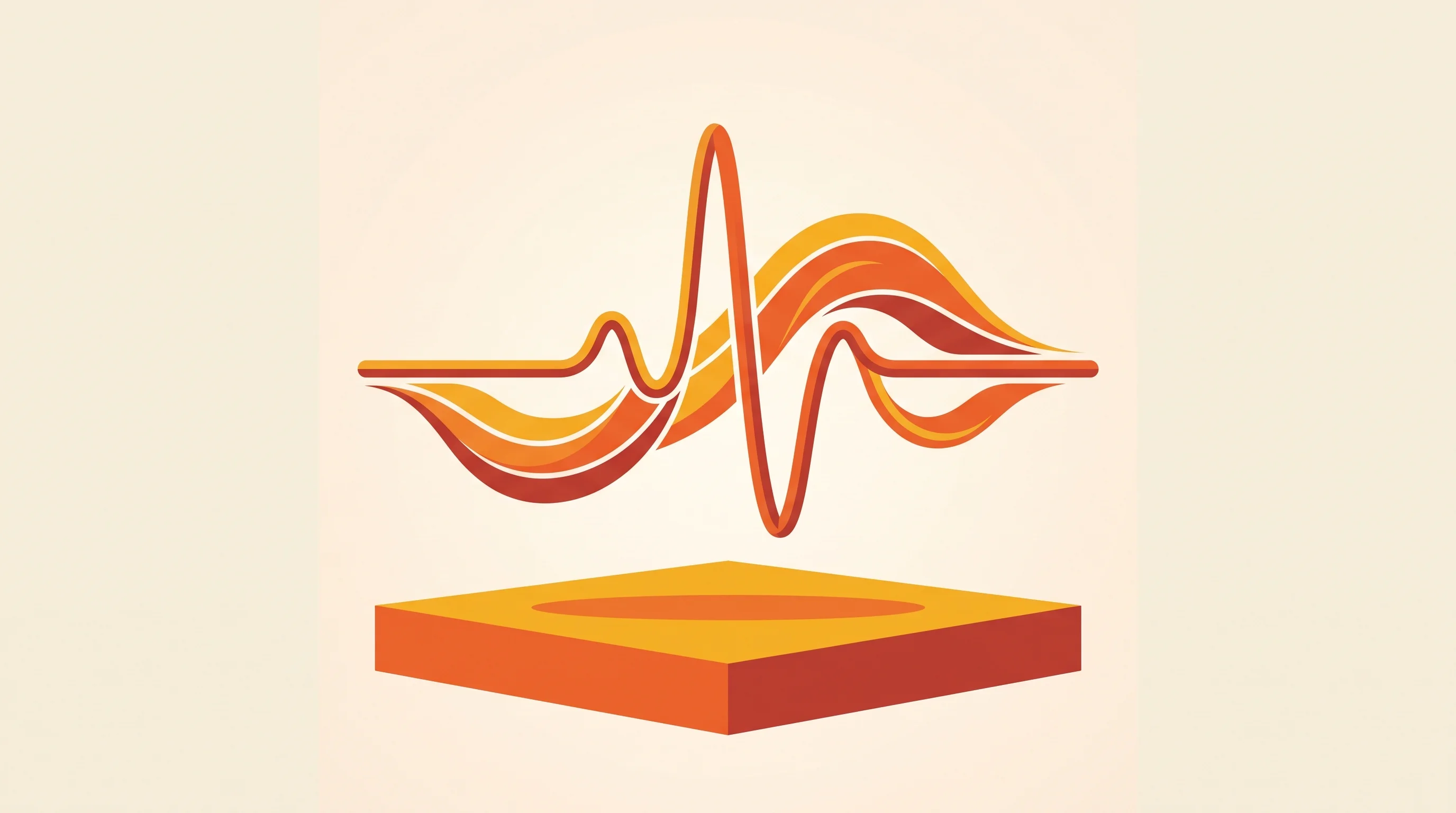 Digital illustration for article section "Content Section 2" in "Norbert Health raises $14M to deploy AI nursing robots" - A conceptual illustration of contactless health monitoring rendered in a mid-20th century vintage po...